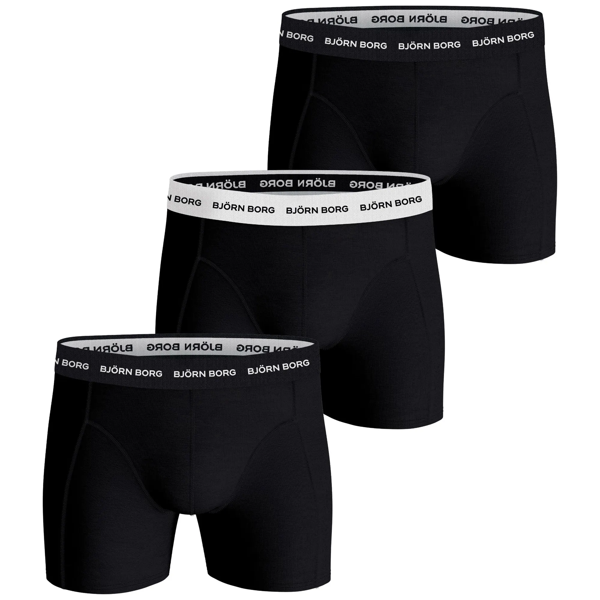 Björn Borg Cotton Stretch Boxershorts Heren (3-pack)