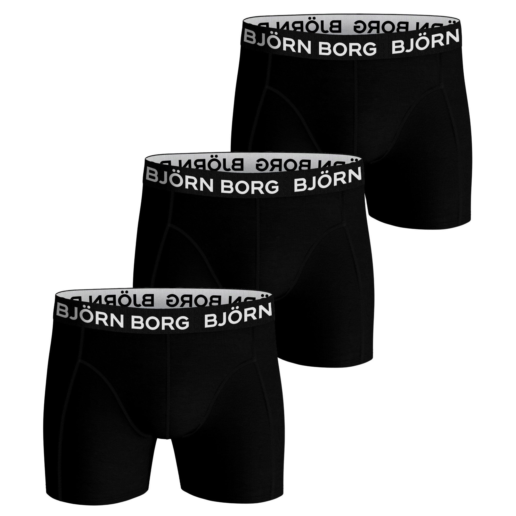 Björn Borg Cotton Stretch Boxershorts Herren (3-pack)