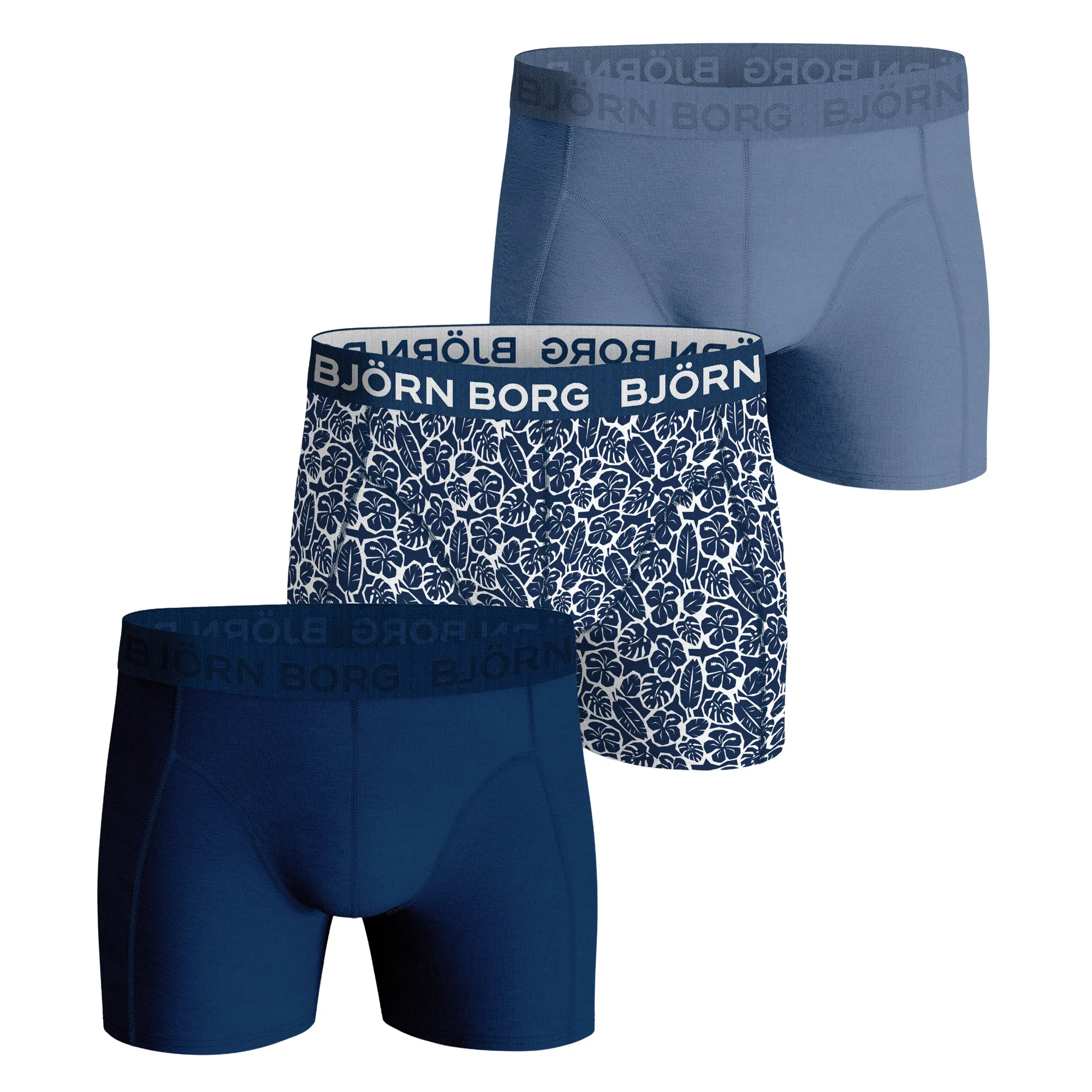 Björn Borg Cotton Stretch Boxershorts Heren (3-pack)