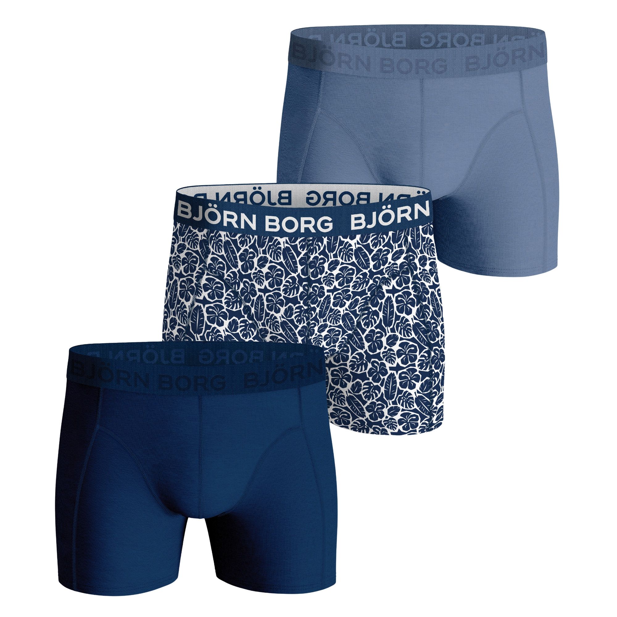 Björn Borg Cotton Stretch Boxershorts Heren (3-pack)