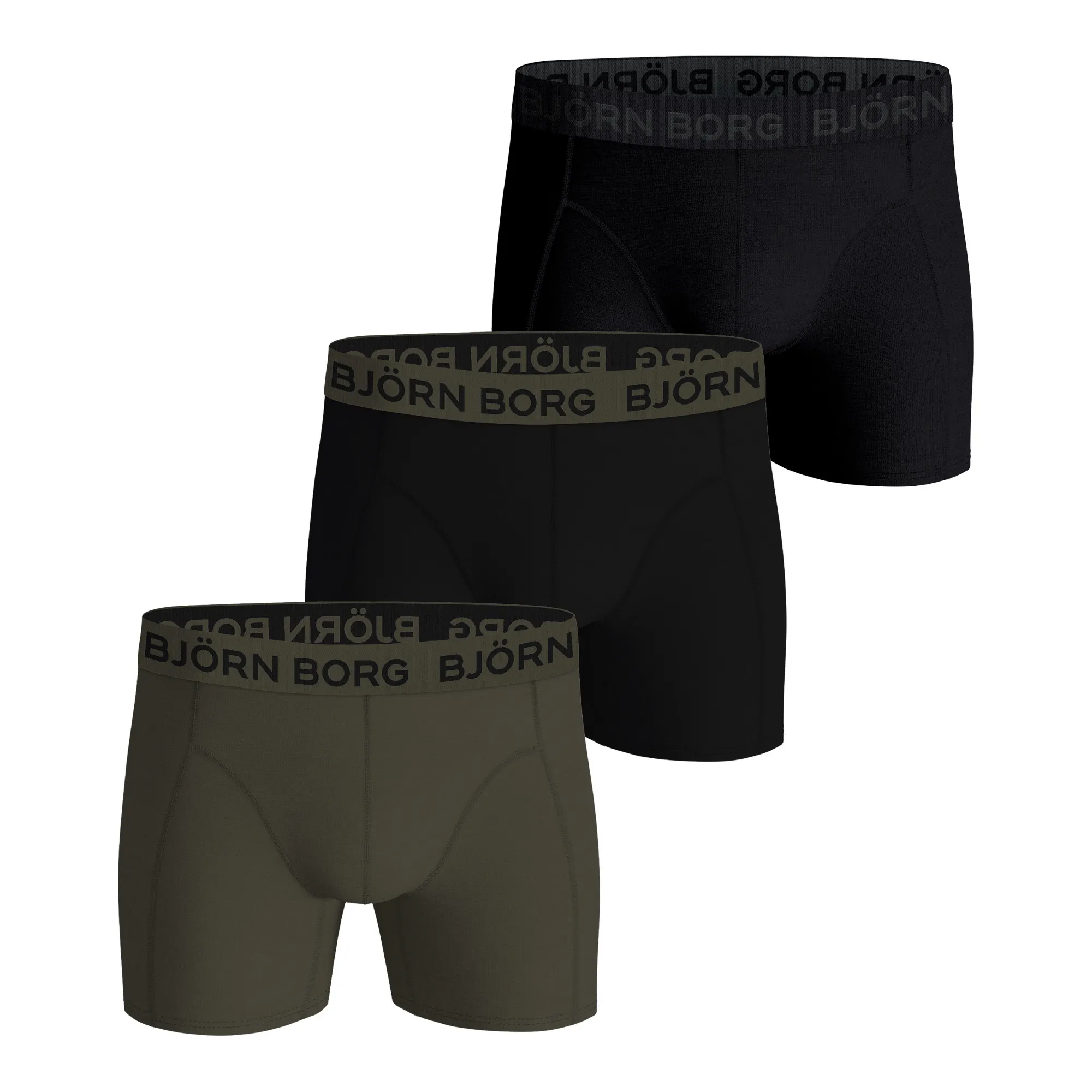 Björn Borg Cotton Stretch Boxershorts Heren (3-pack)