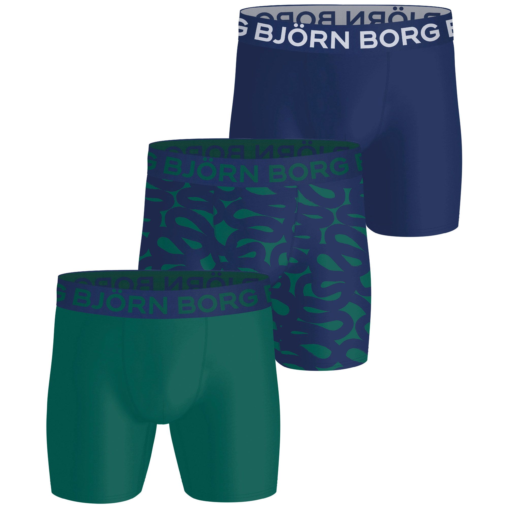 Björn Borg Sports Microfiber Boxershorts Heren (3-pack)