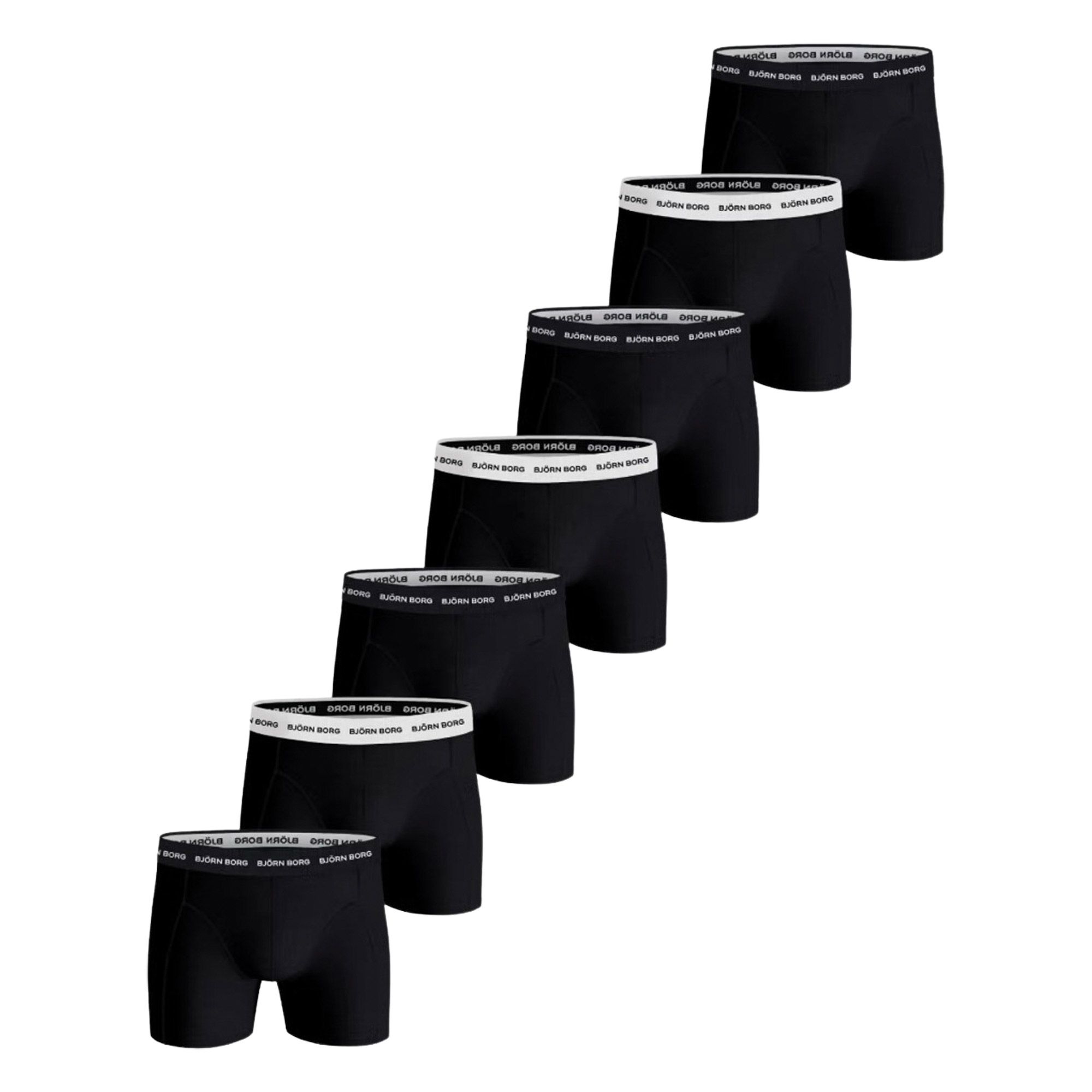 Björn Borg Cotton Stretch Boxershorts Heren (7-pack)