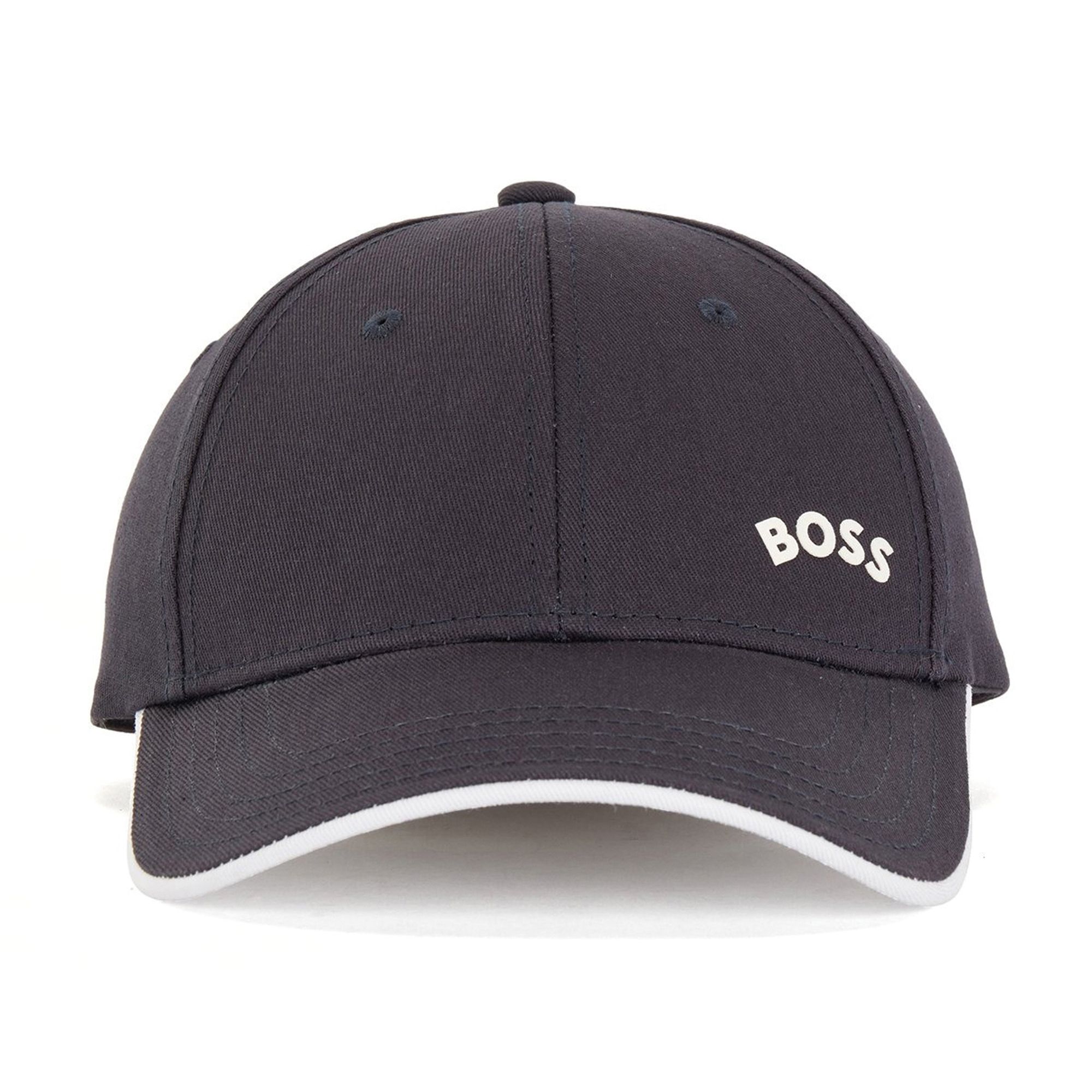 Boss Bold Curved Logo Cap Heren