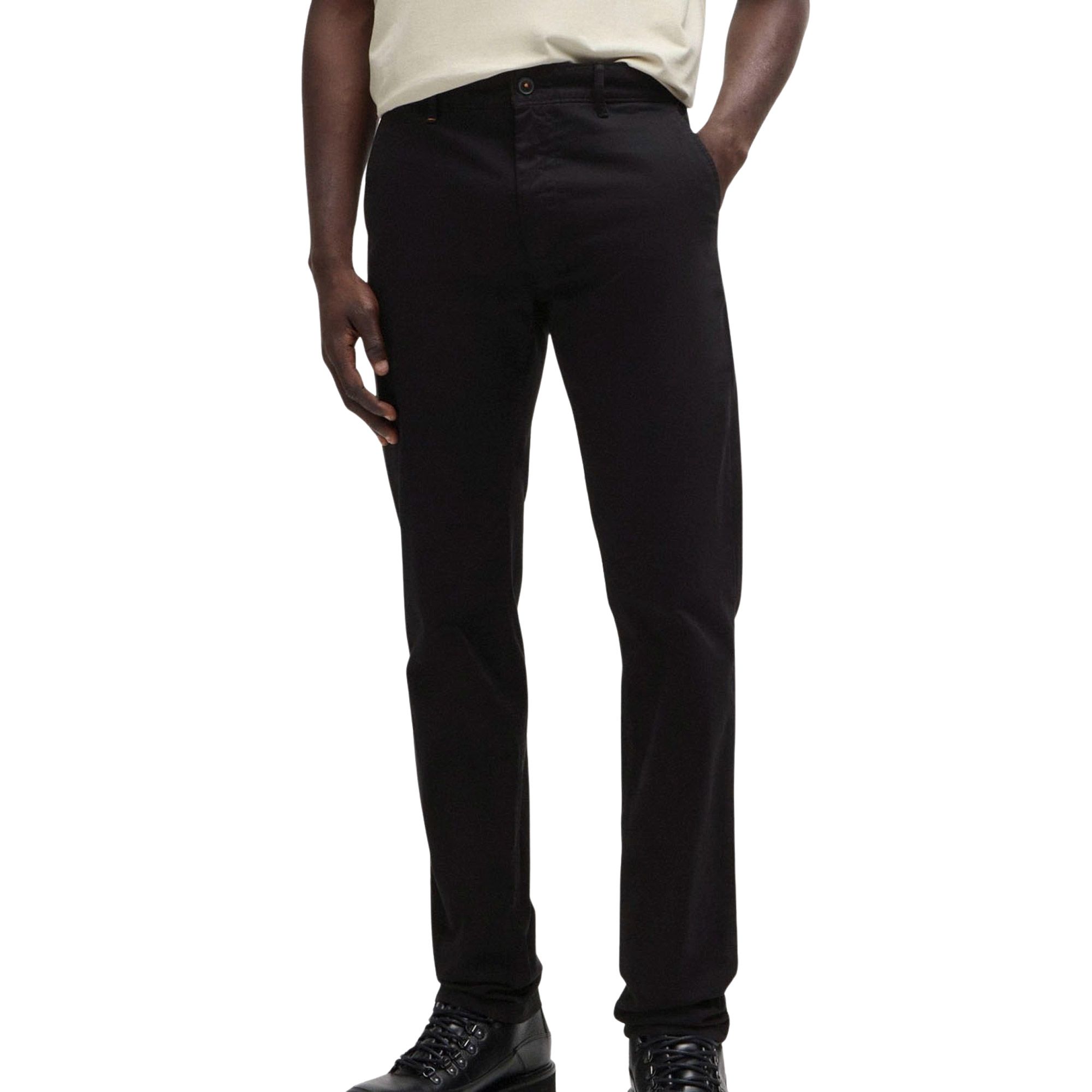 Boss Slim Satin Stretch Chino Heren