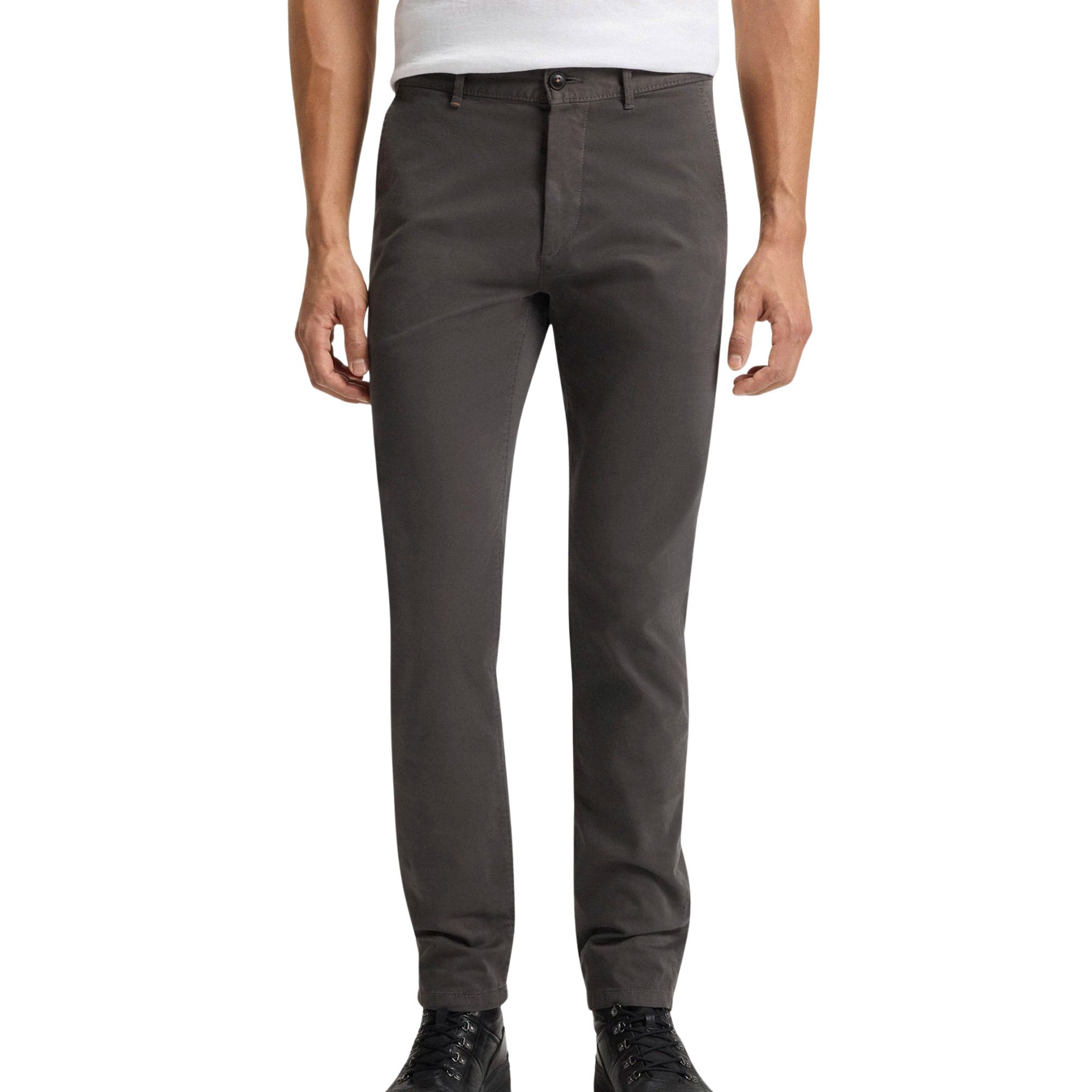 Chino Boss Slim Satin Stretch Hommes