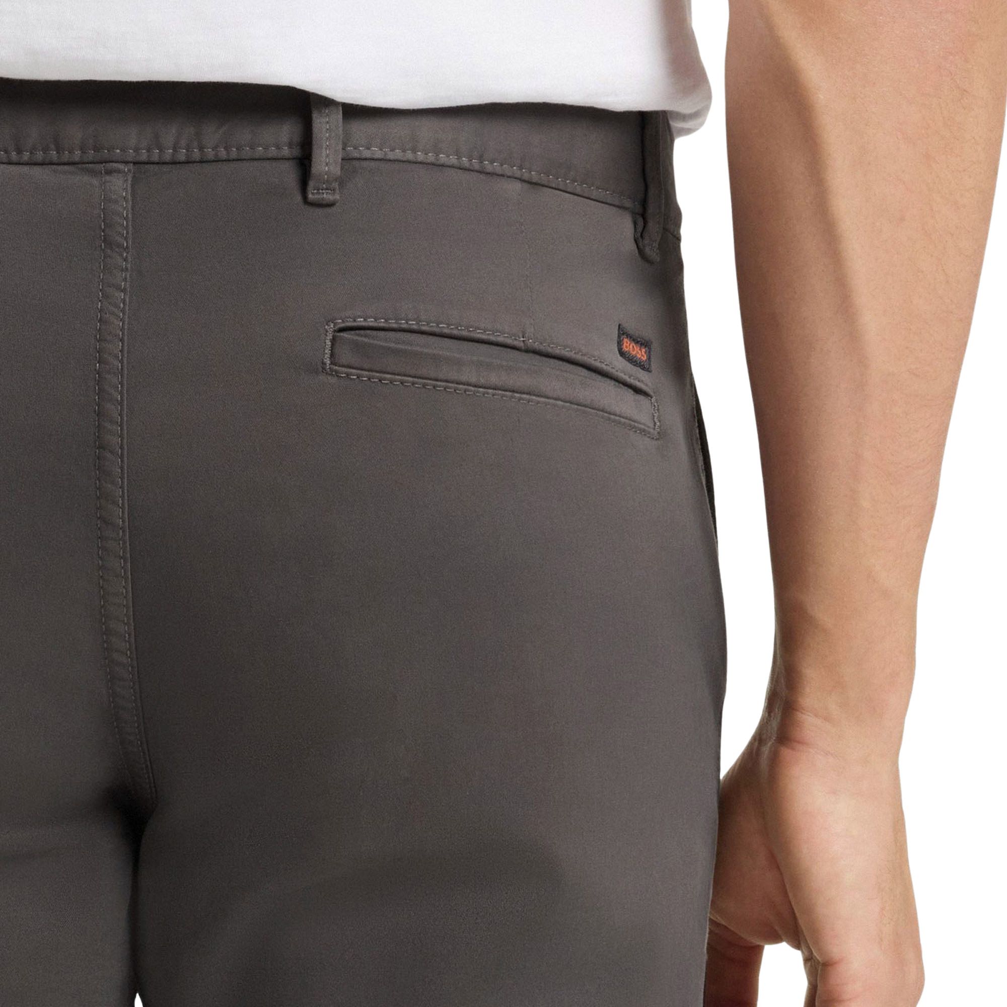 Chino Boss Slim Satin Stretch Hommes