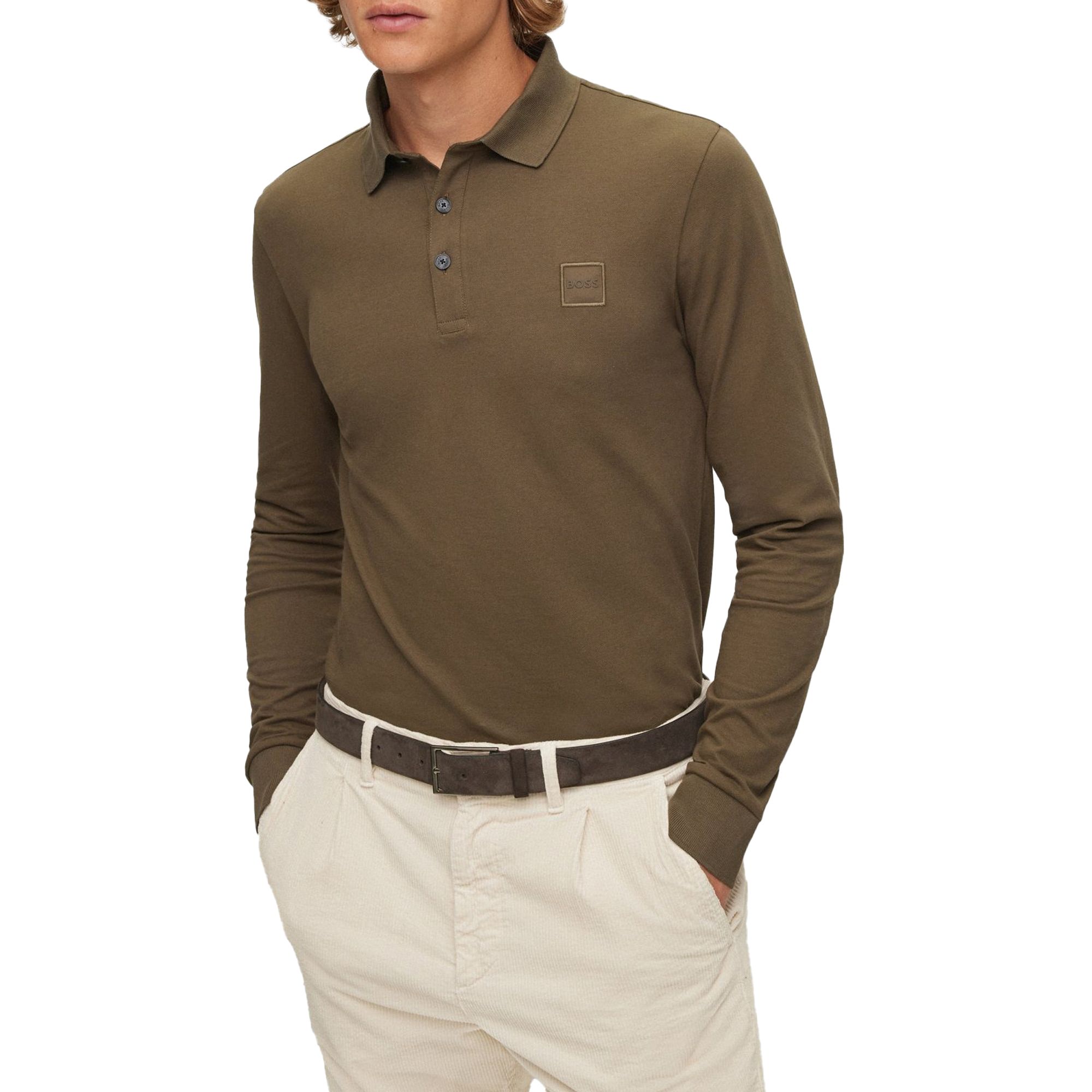 Boss Passerby Longsleeve Polo Heren