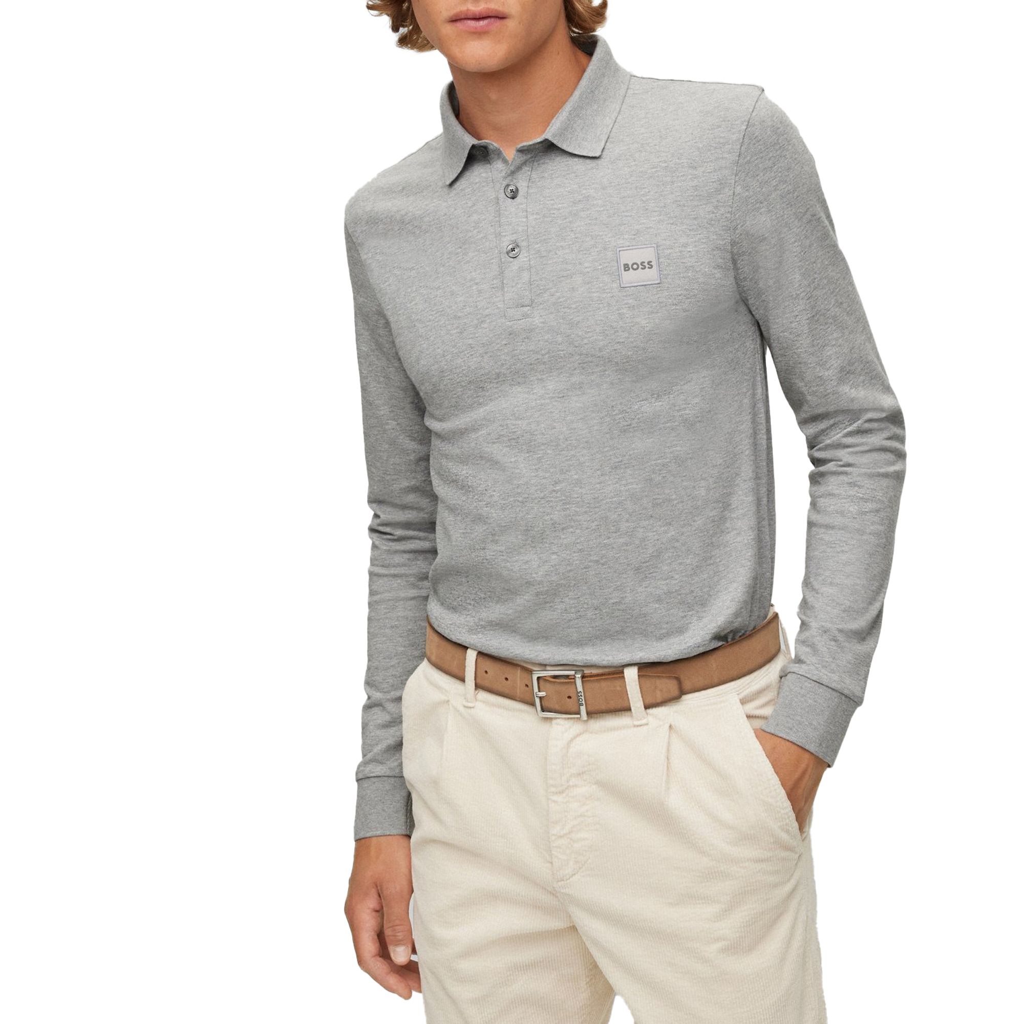 Boss Passerby Longsleeve Polo shirt Men