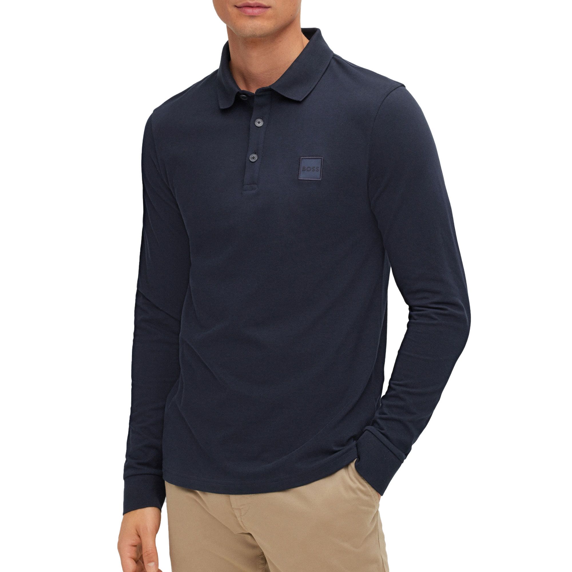 Boss Passerby Longsleeve Polo Heren