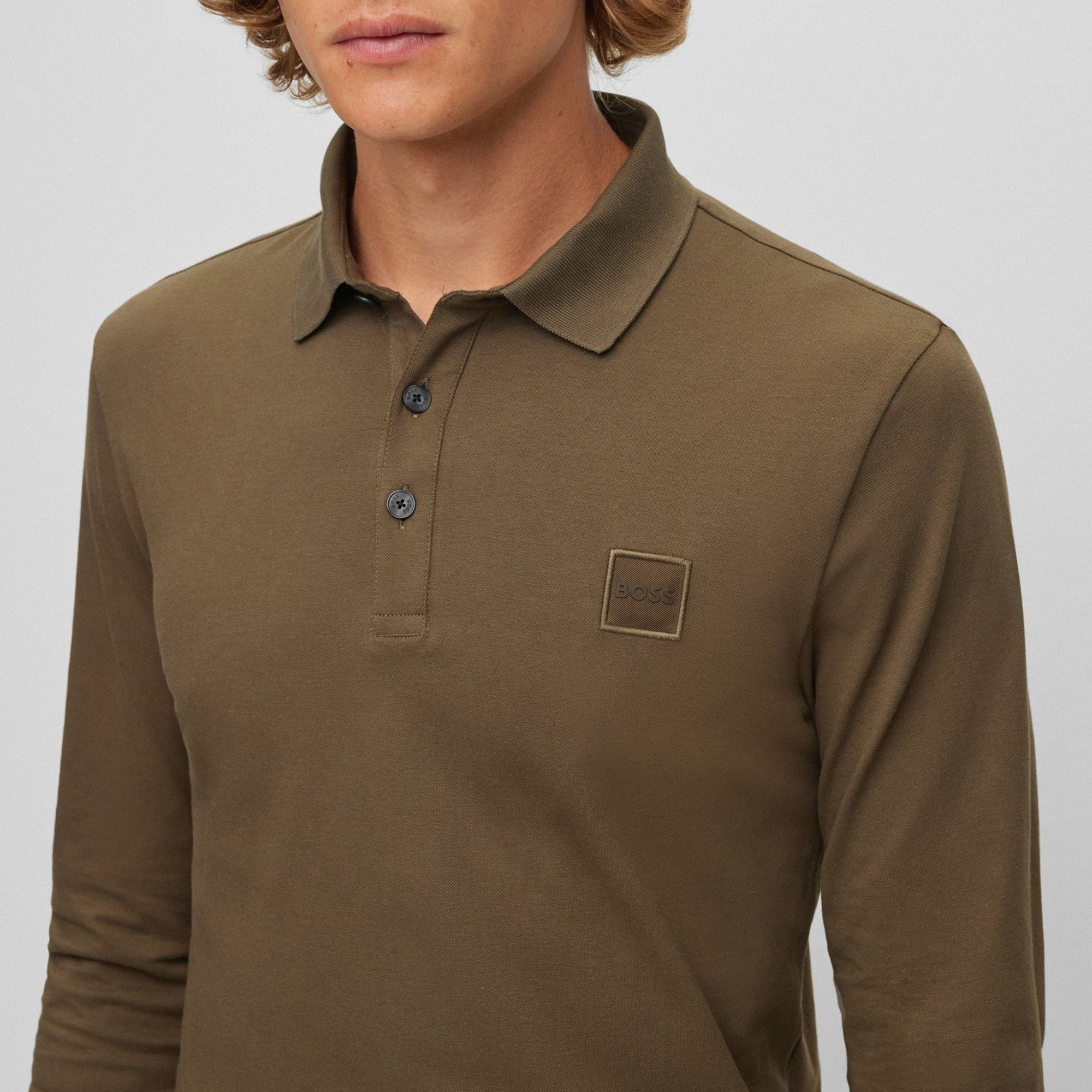 Boss Passerby Longsleeve Polo Heren