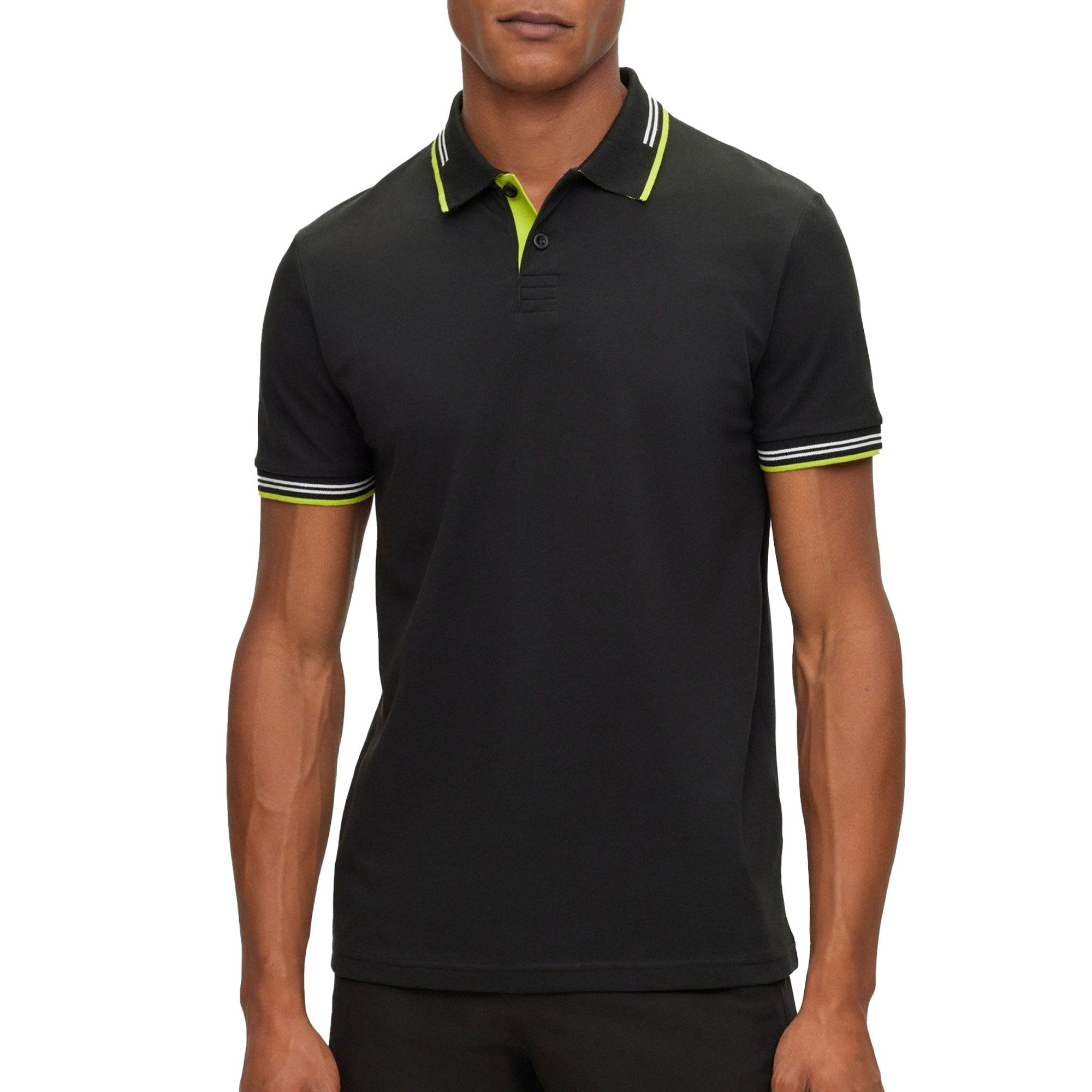 Boss Paul Curved Logo Polo Heren