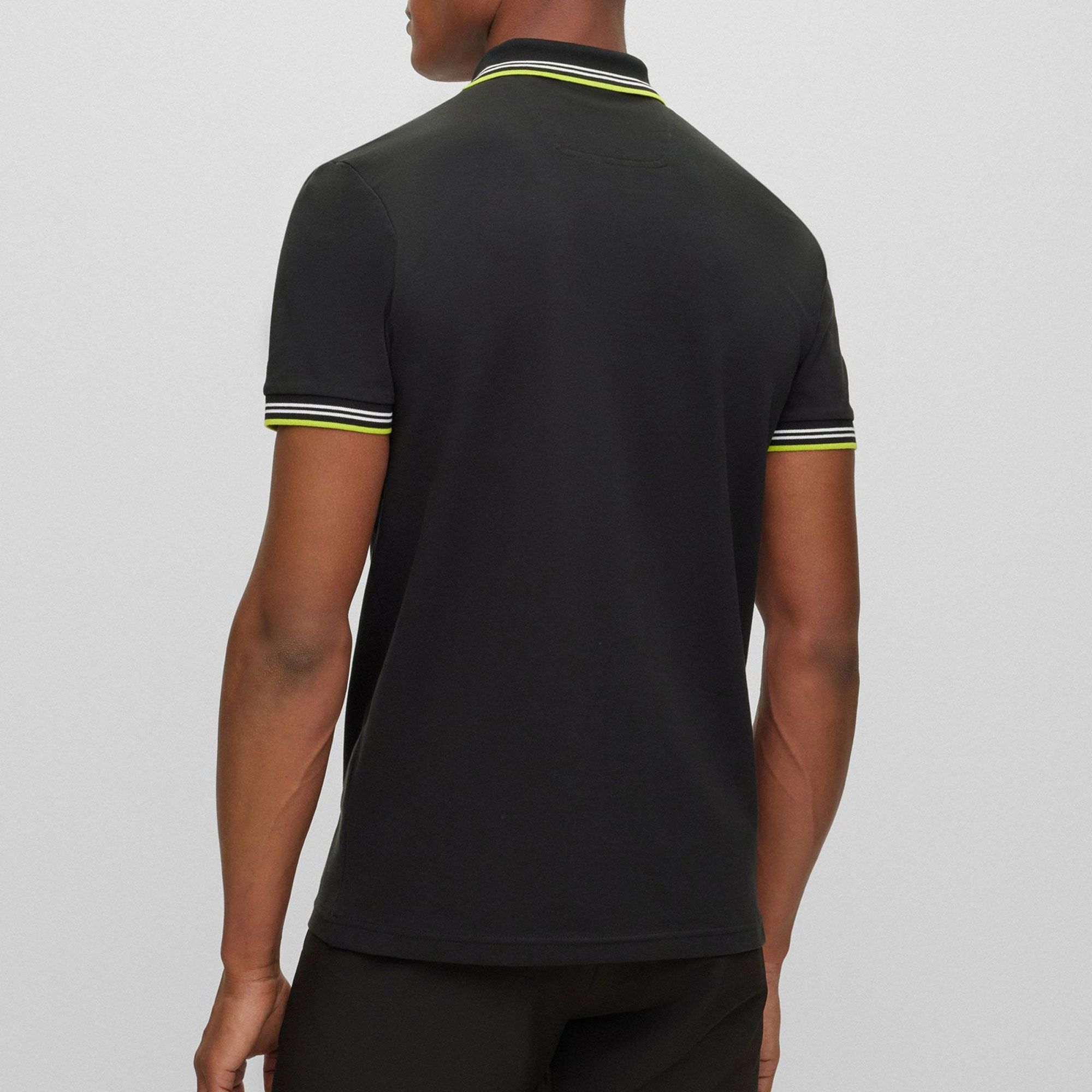 Boss Paul Curved Logo Polo Heren