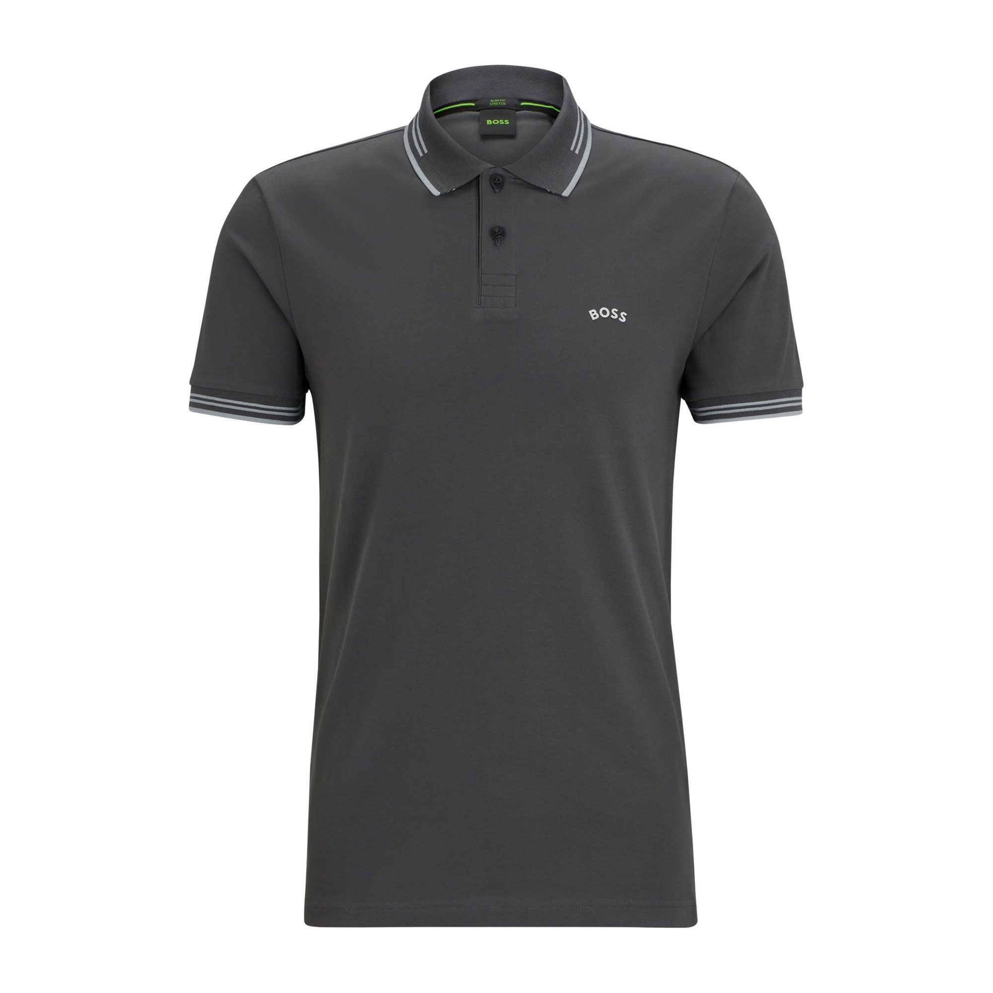 Boss Paul Curved Logo Polo Heren