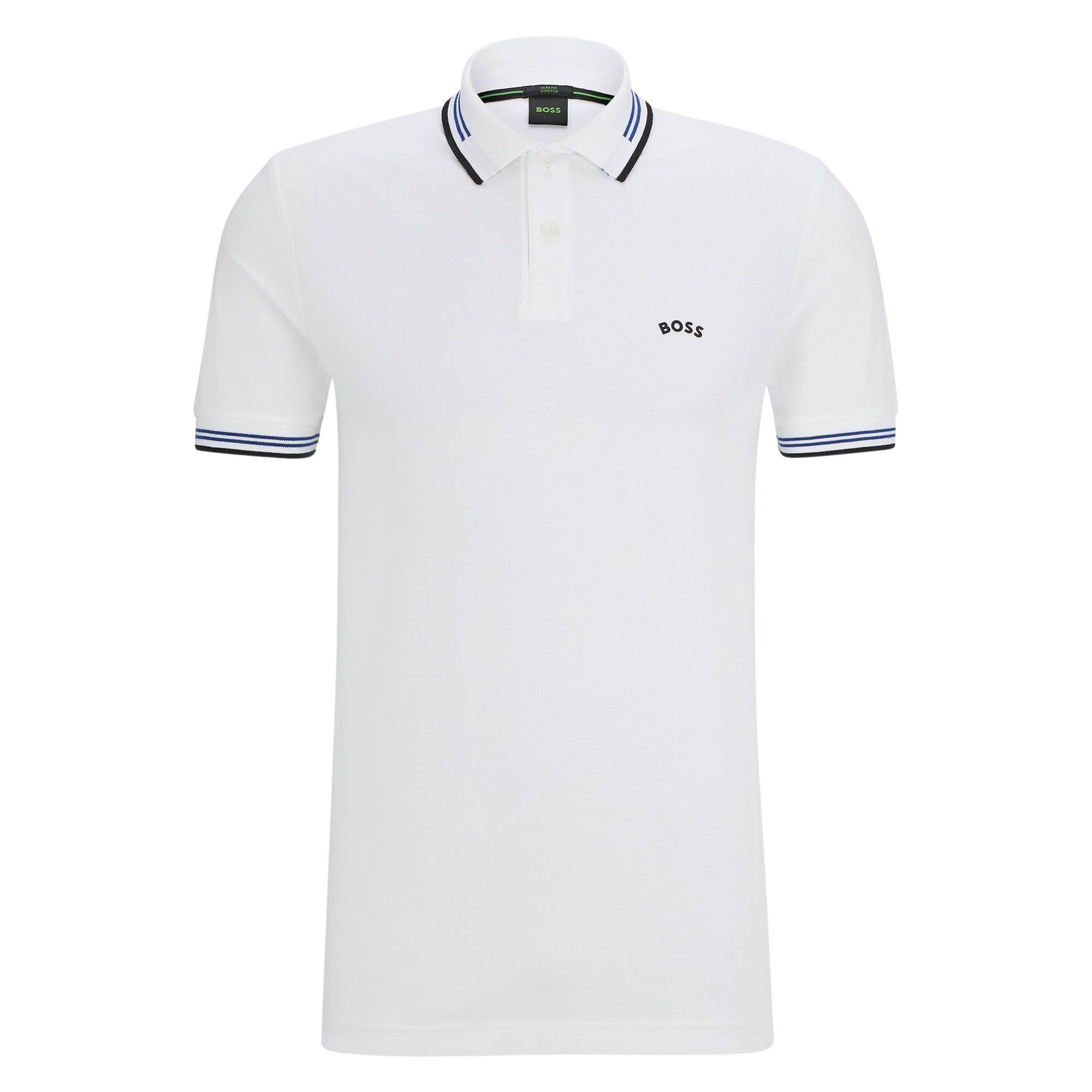 Polo Boss Paul Curved Logo