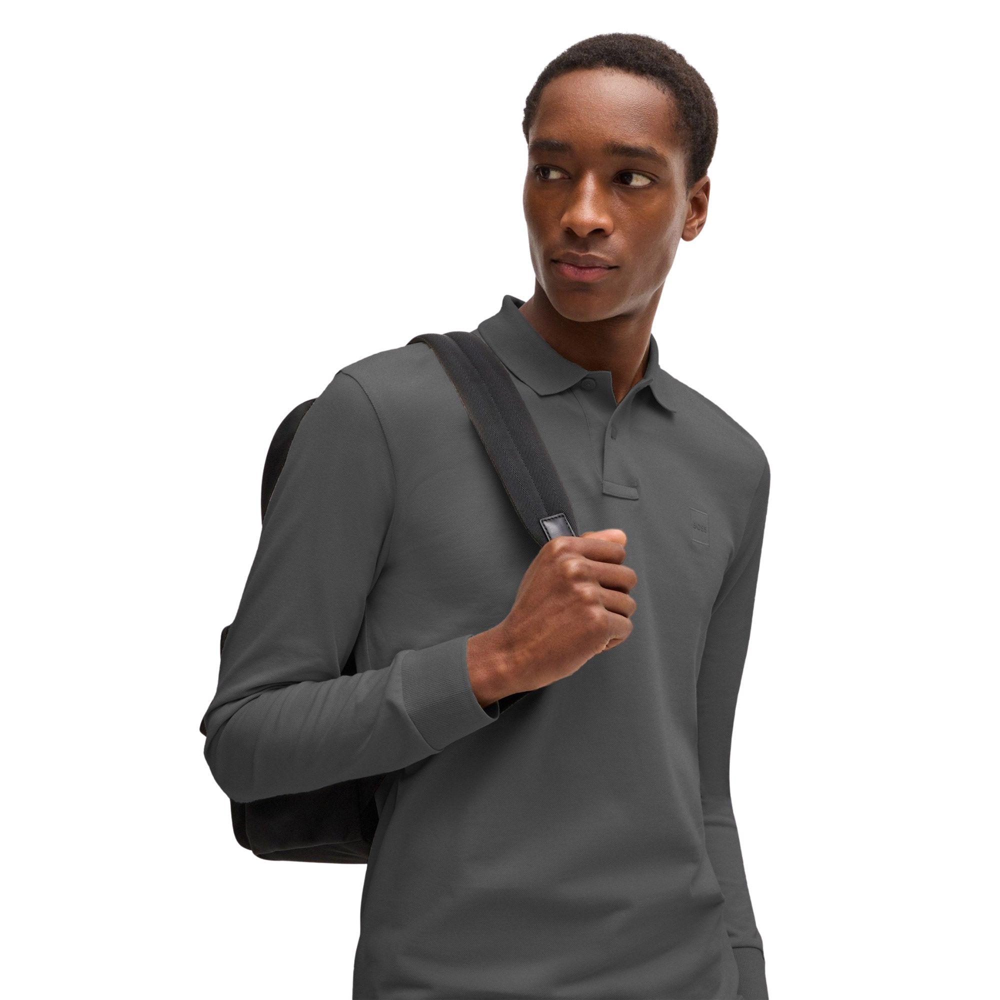 Boss Passerby Longsleeve Polo Heren