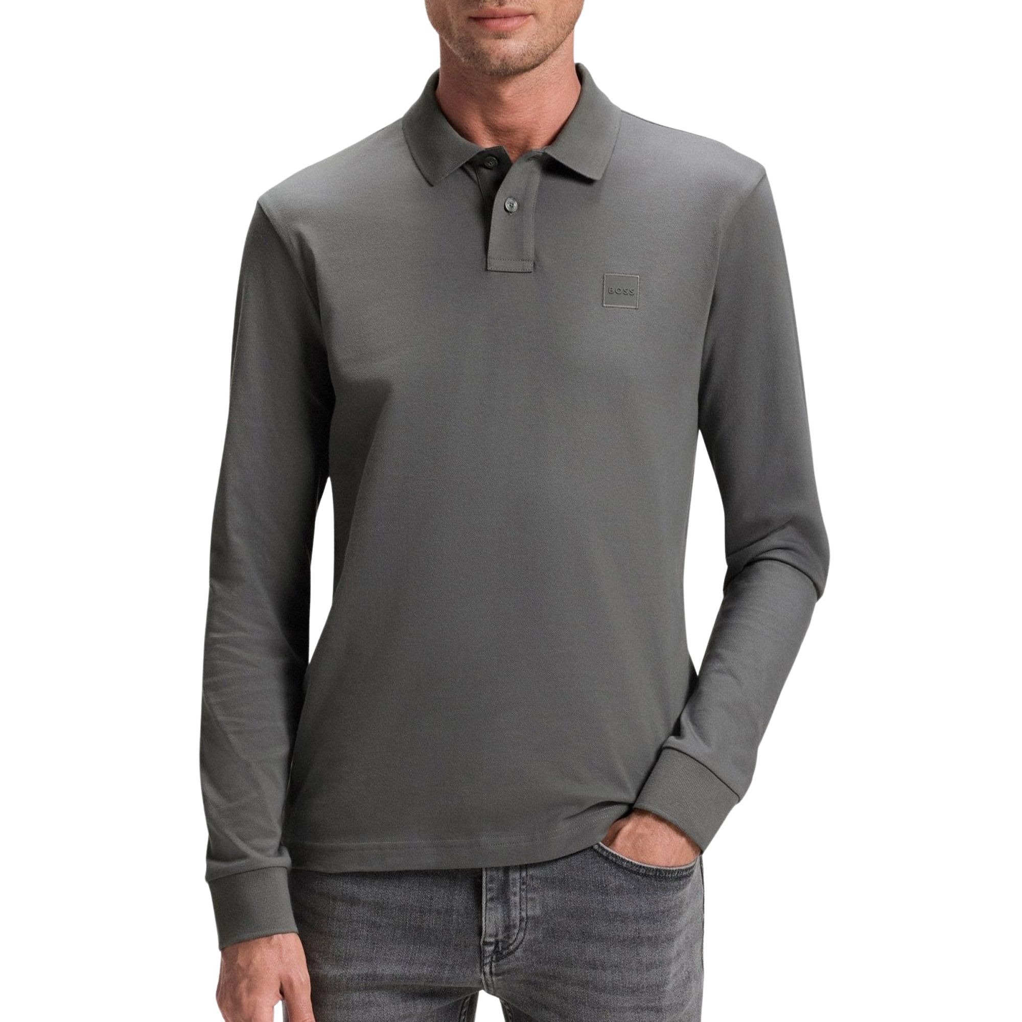 Boss Passerby Longsleeve Polo Heren