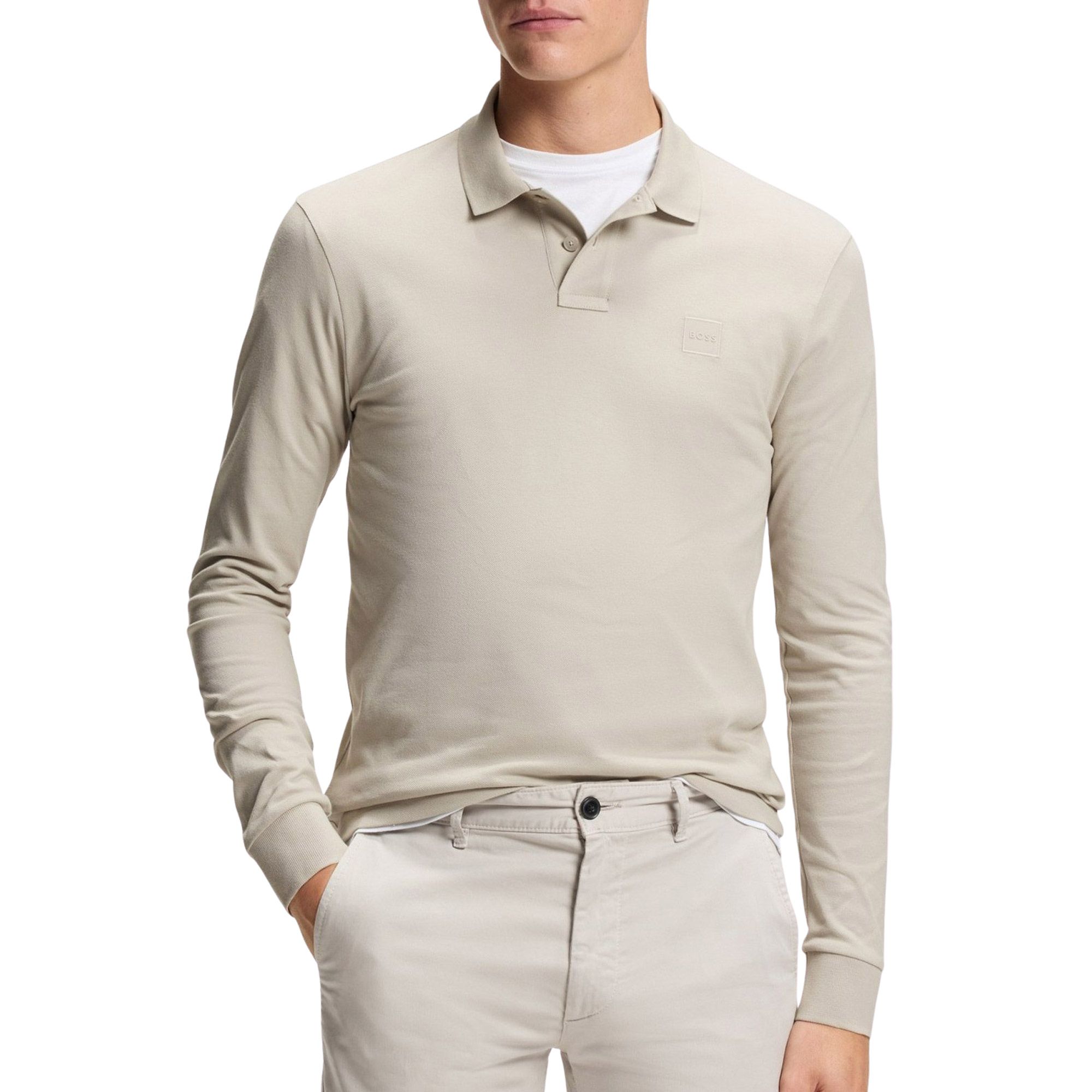 Boss Passerby Longsleeve Polo Heren