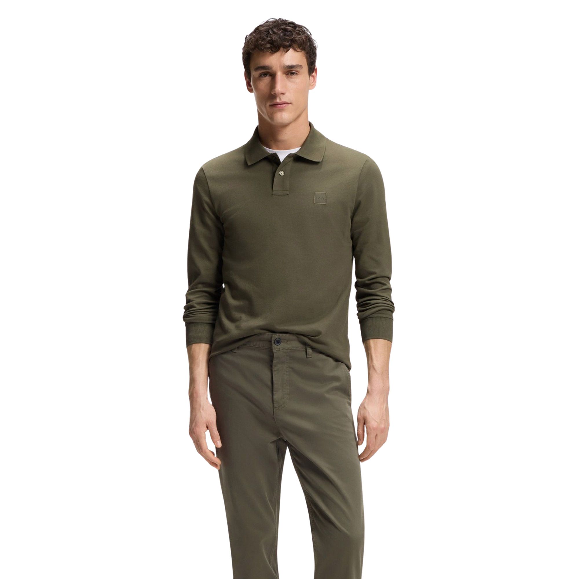 Boss Passerby Longsleeve Polo Heren