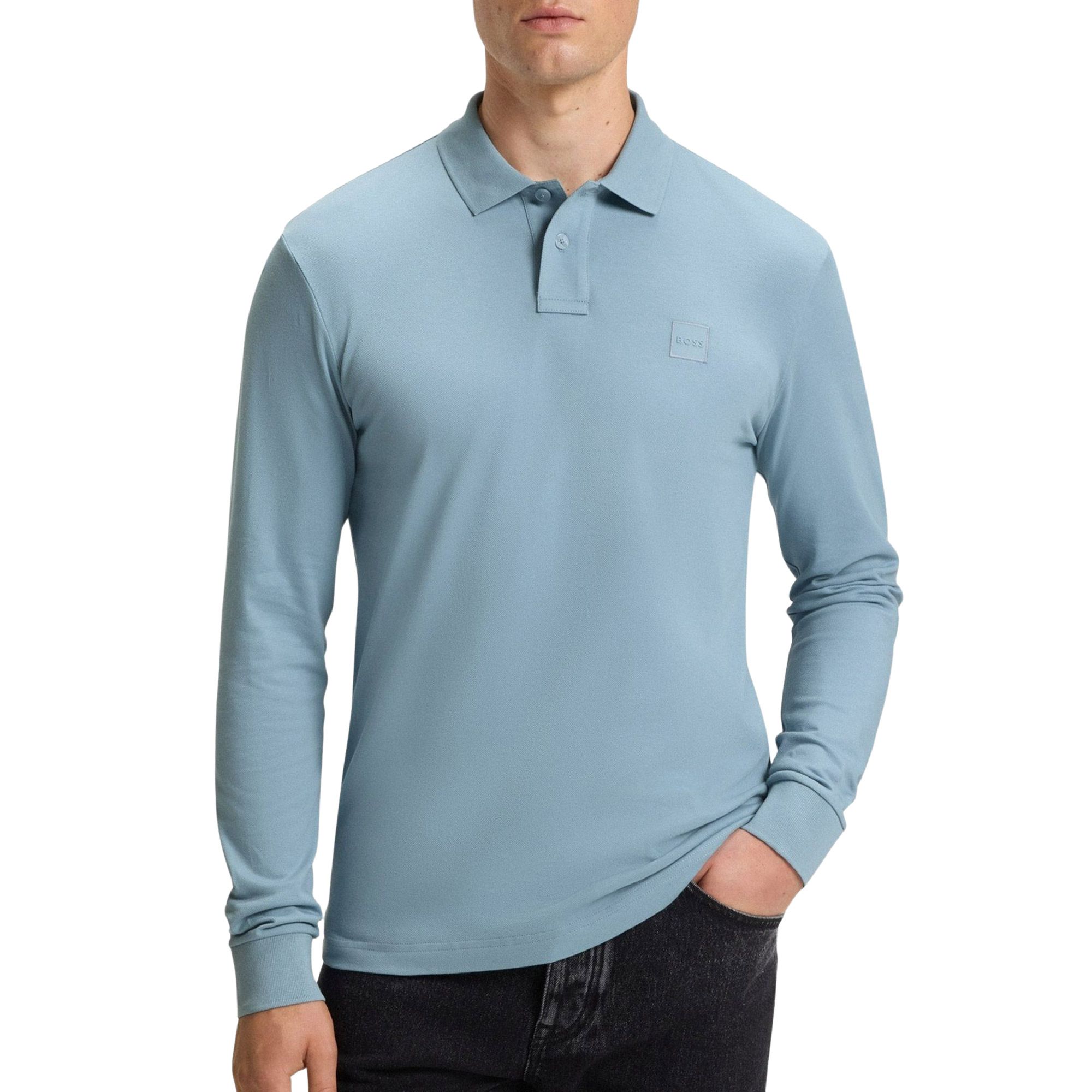 Boss Passerby Longsleeve Polo Heren