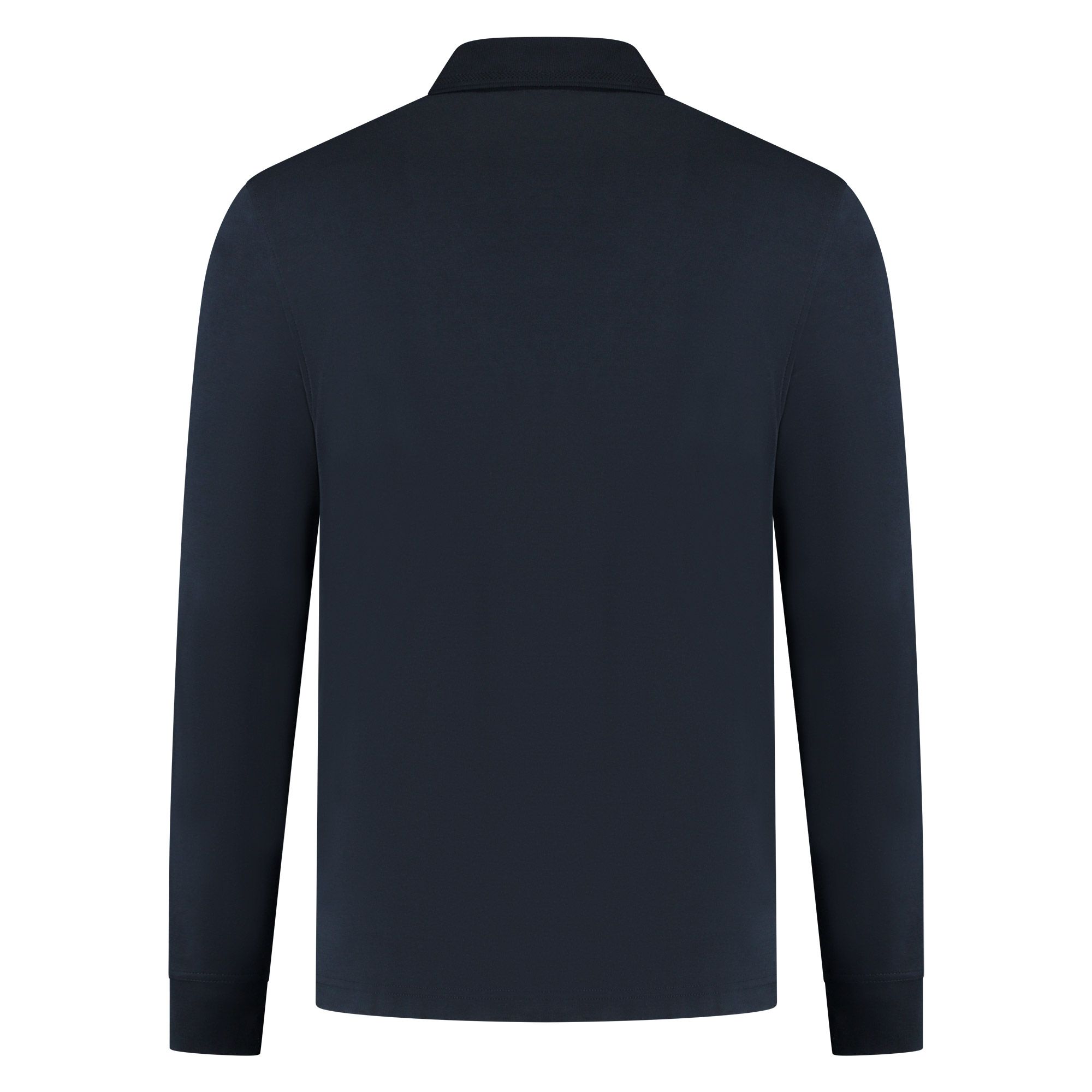 Boss Interlock Longsleeve Polo Heren