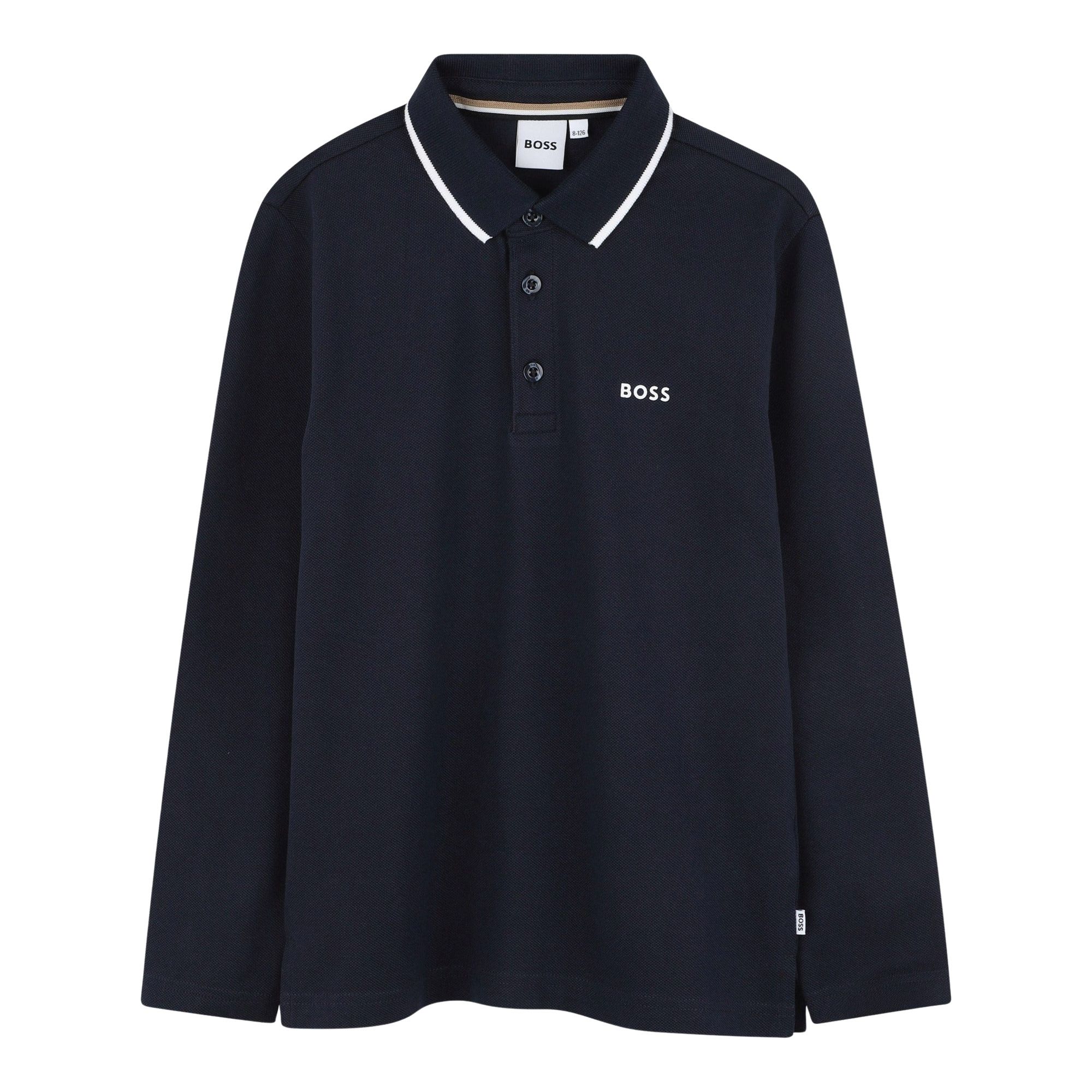 Boss Long Sleeve Polo Junior
