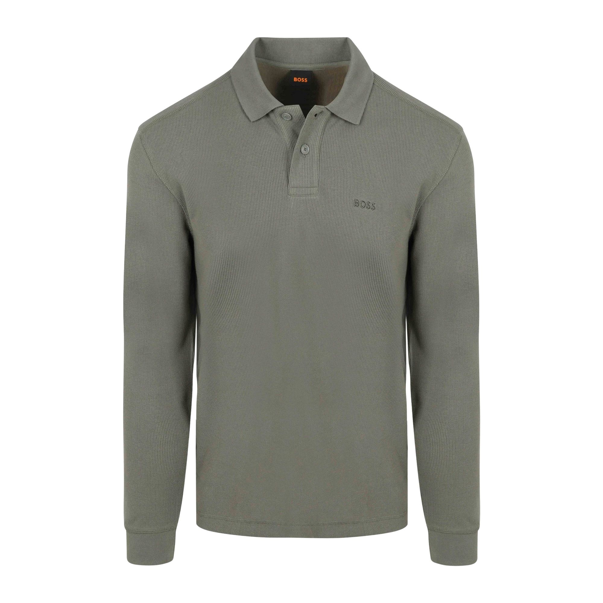 Boss Petempestolong LS Polo Heren