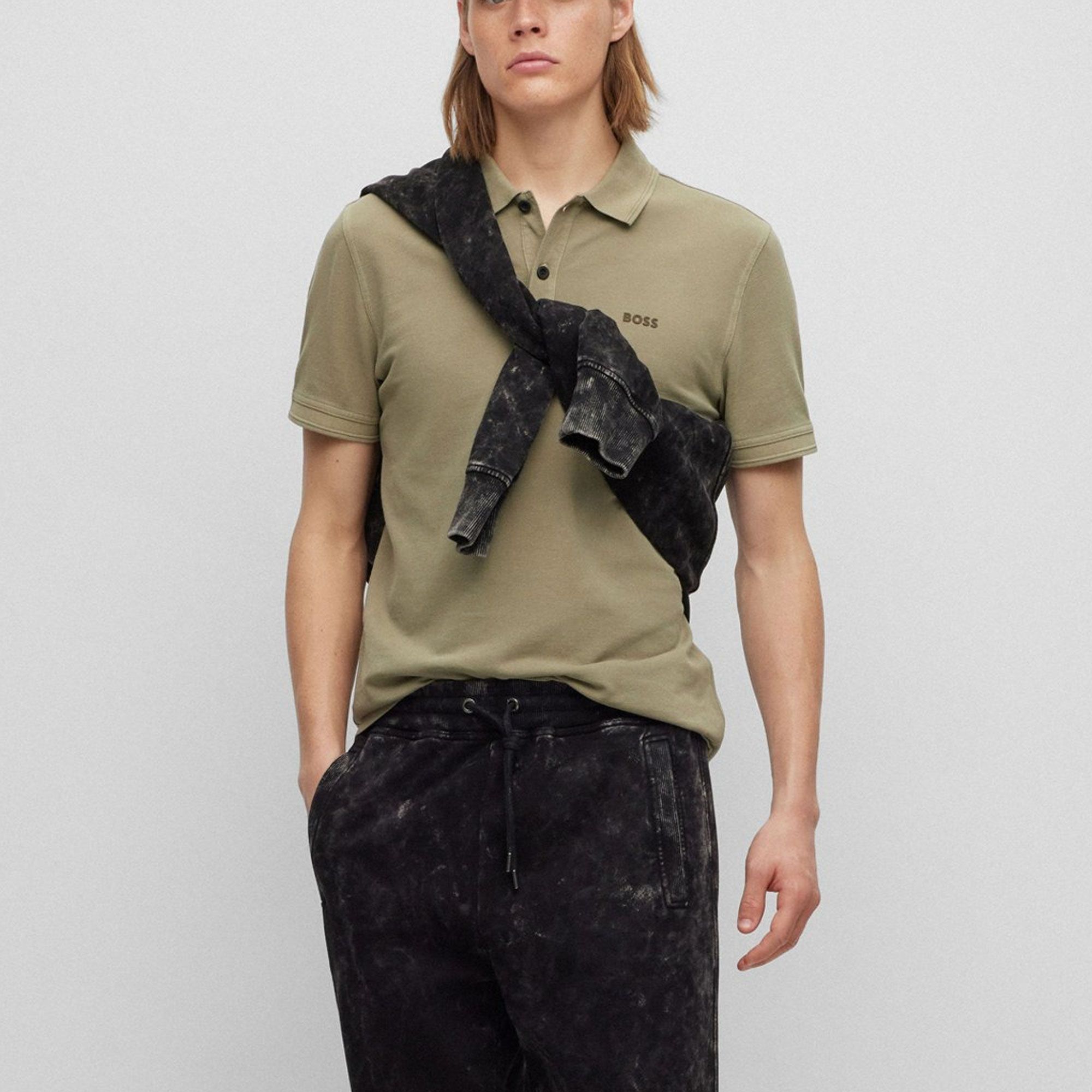 Boss Prime Pique Polo Heren