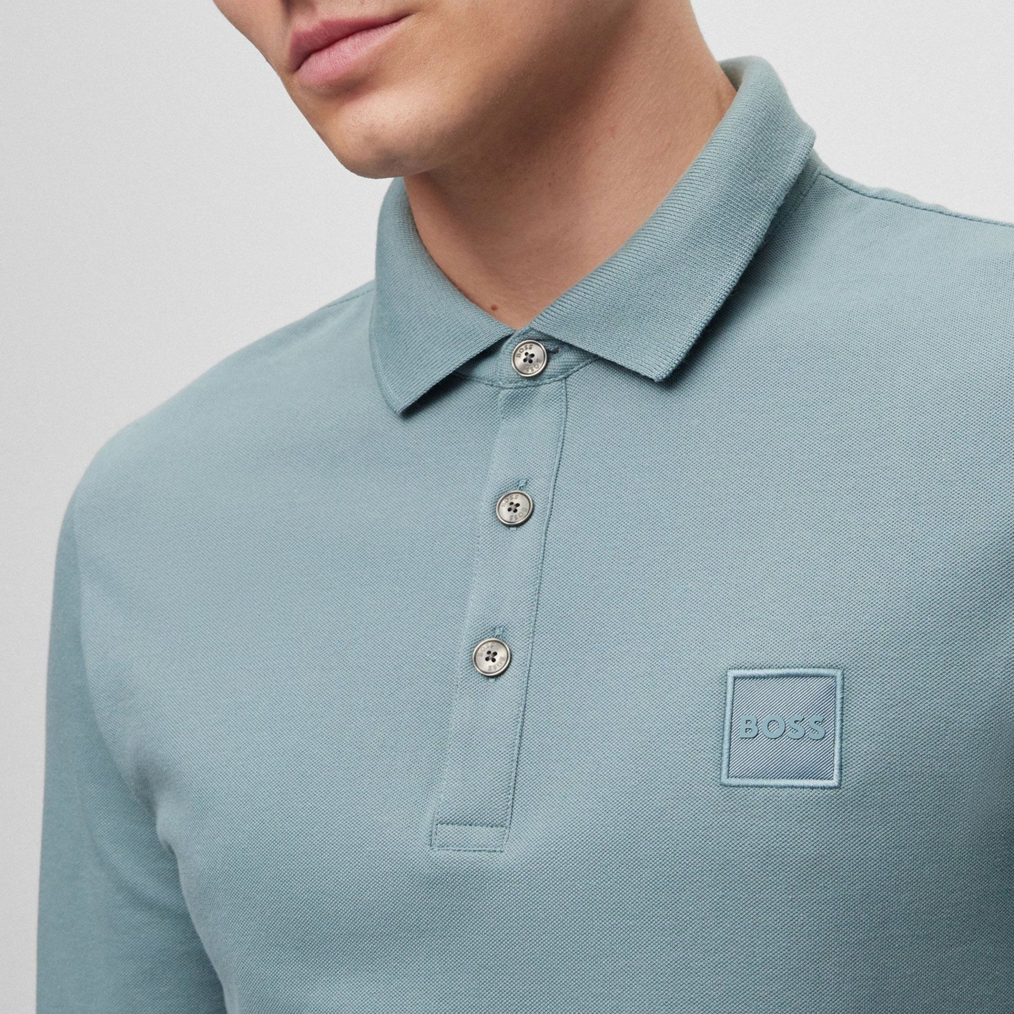 Boss Passerby Longsleeve Polo Heren