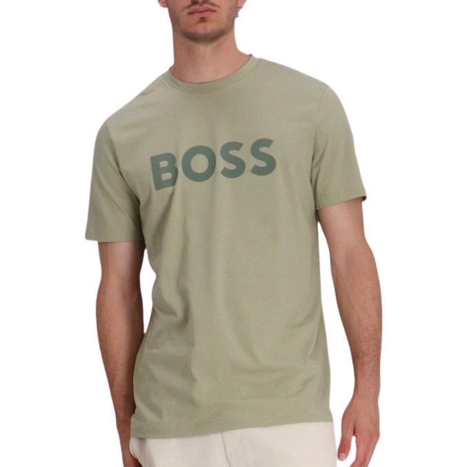 Boss Thinking T-shirt Heren
