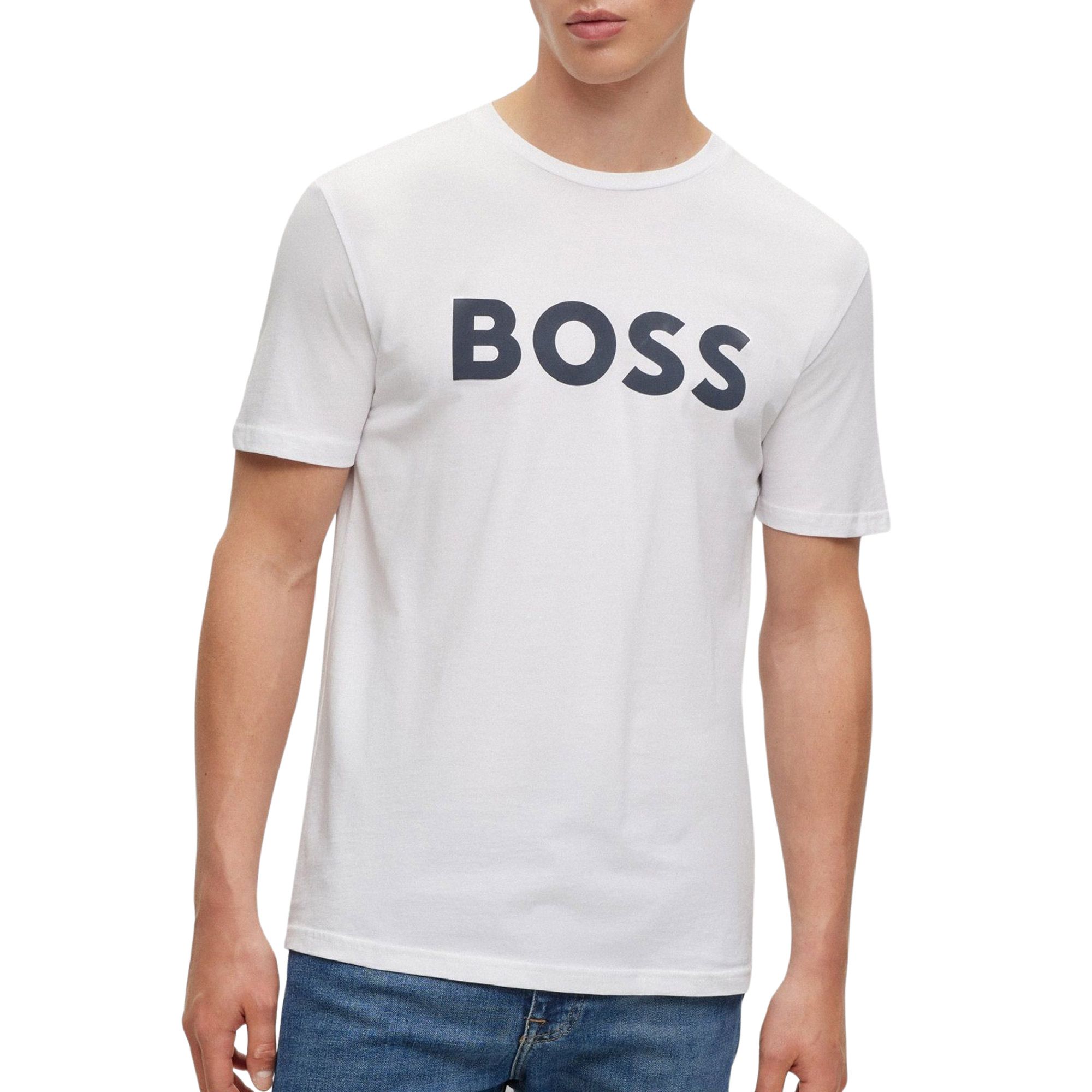Boss Thinking T-shirt Heren
