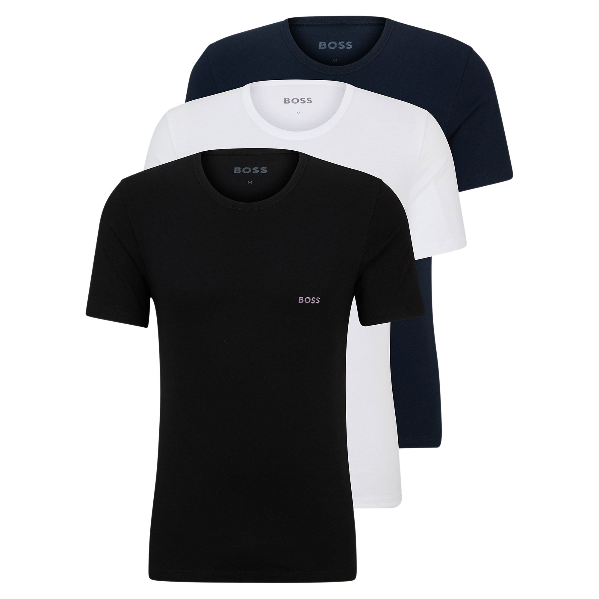 Boss Classic Crew Neck Shirts Heren (3-pack)