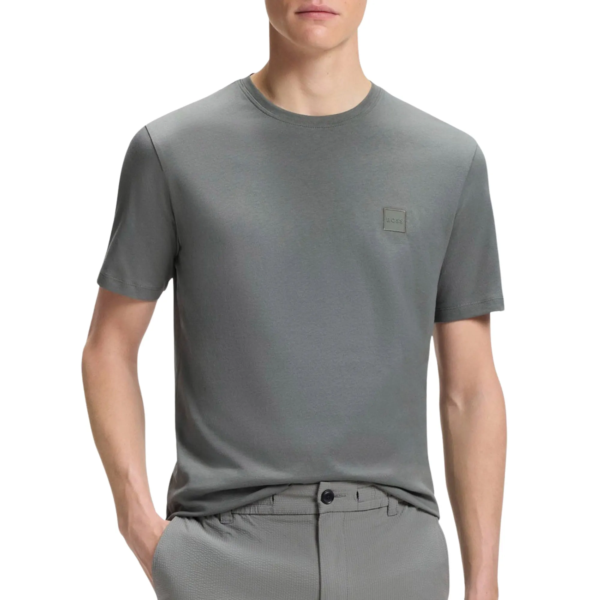 Boss Tales Logopatch Shirt Heren