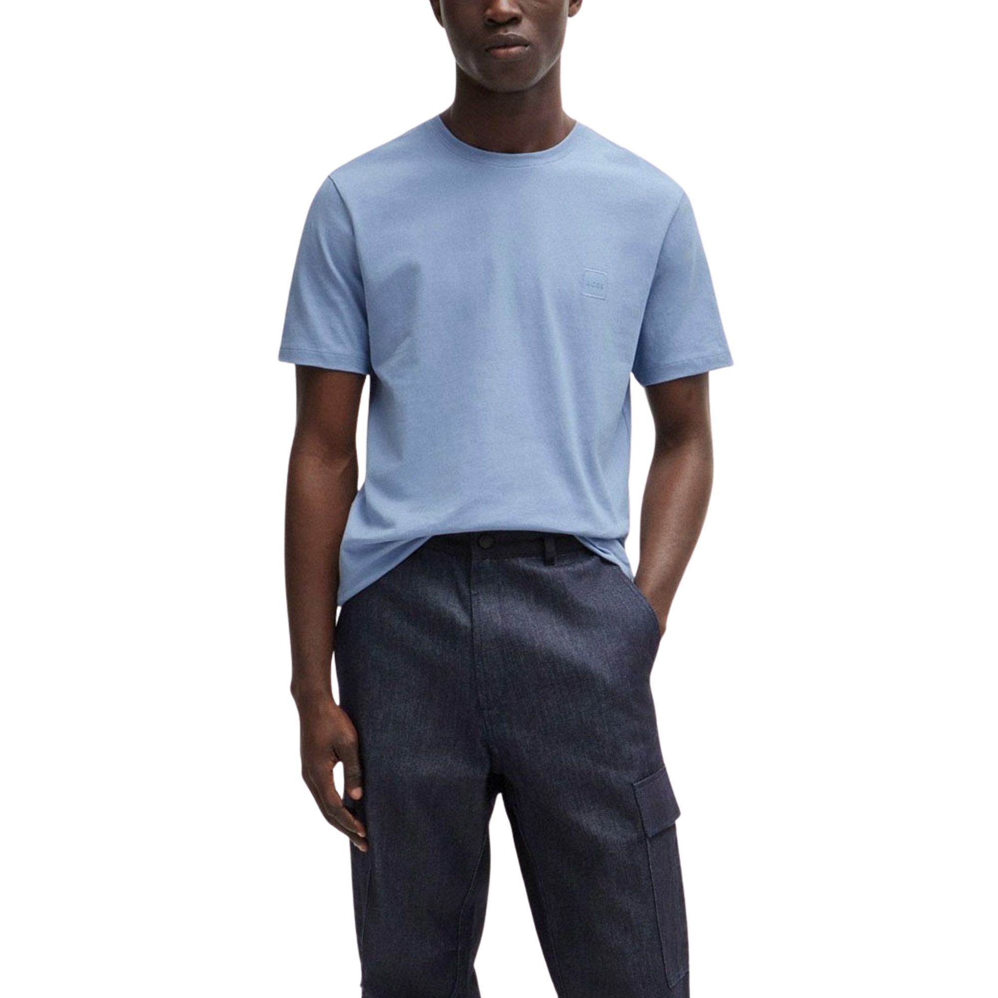 Boss Tales Logopatch Shirt Heren