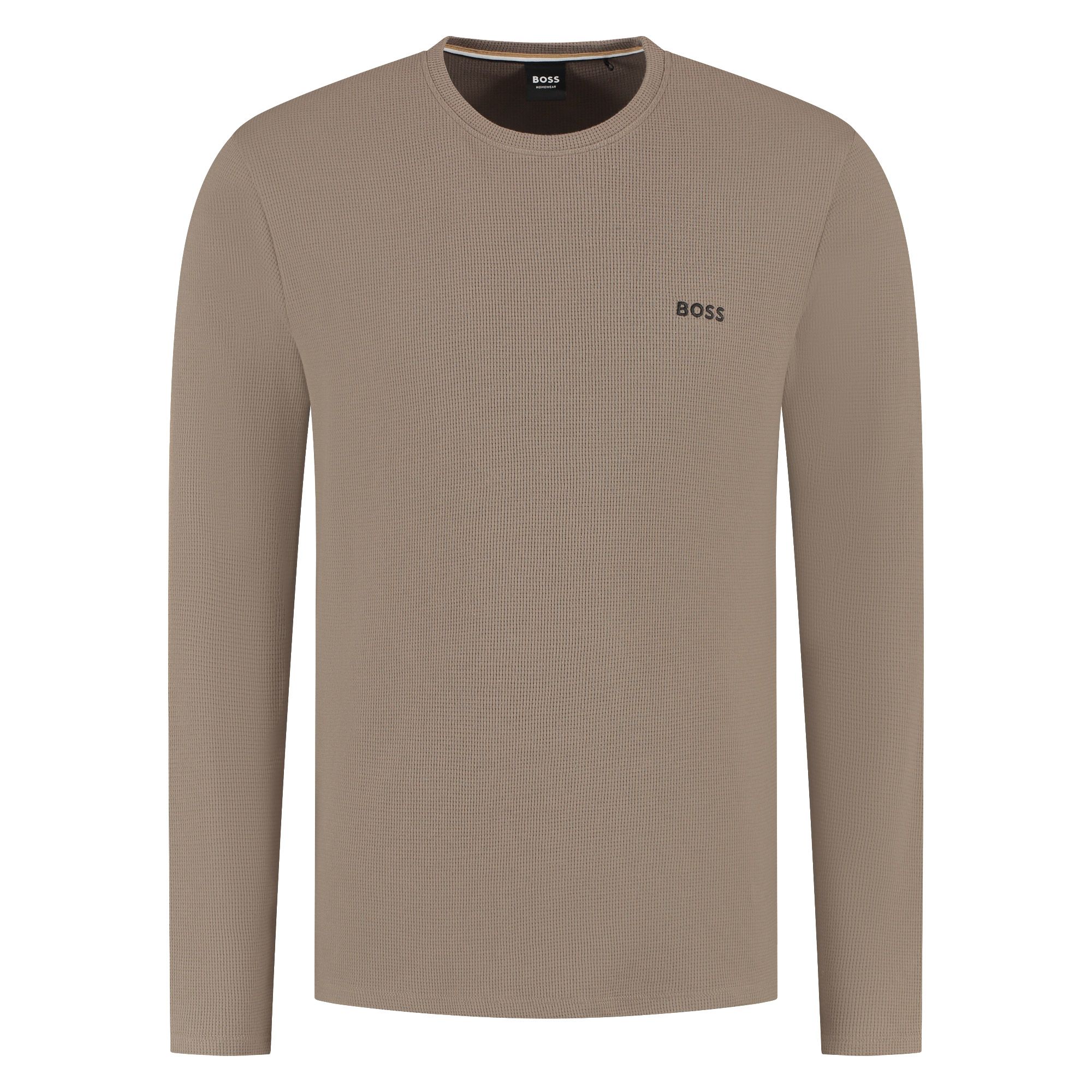 Boss Waffle Longsleeve Shirt Heren