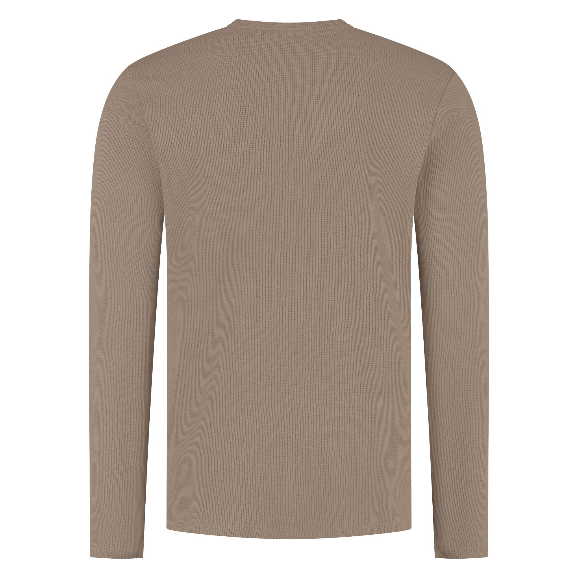 Boss Waffle Longsleeve Shirt Heren