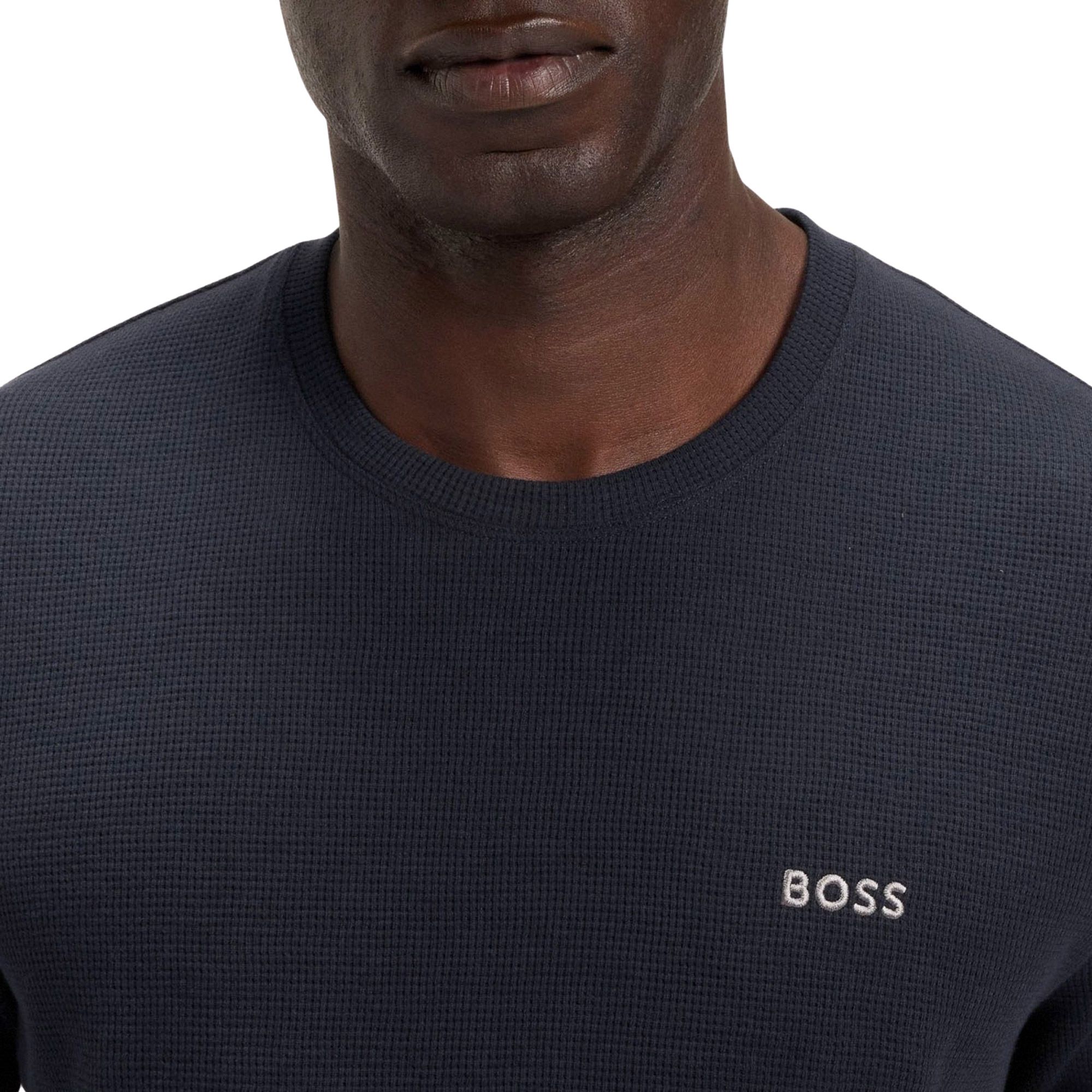 Boss Waffle T-shirt Heren