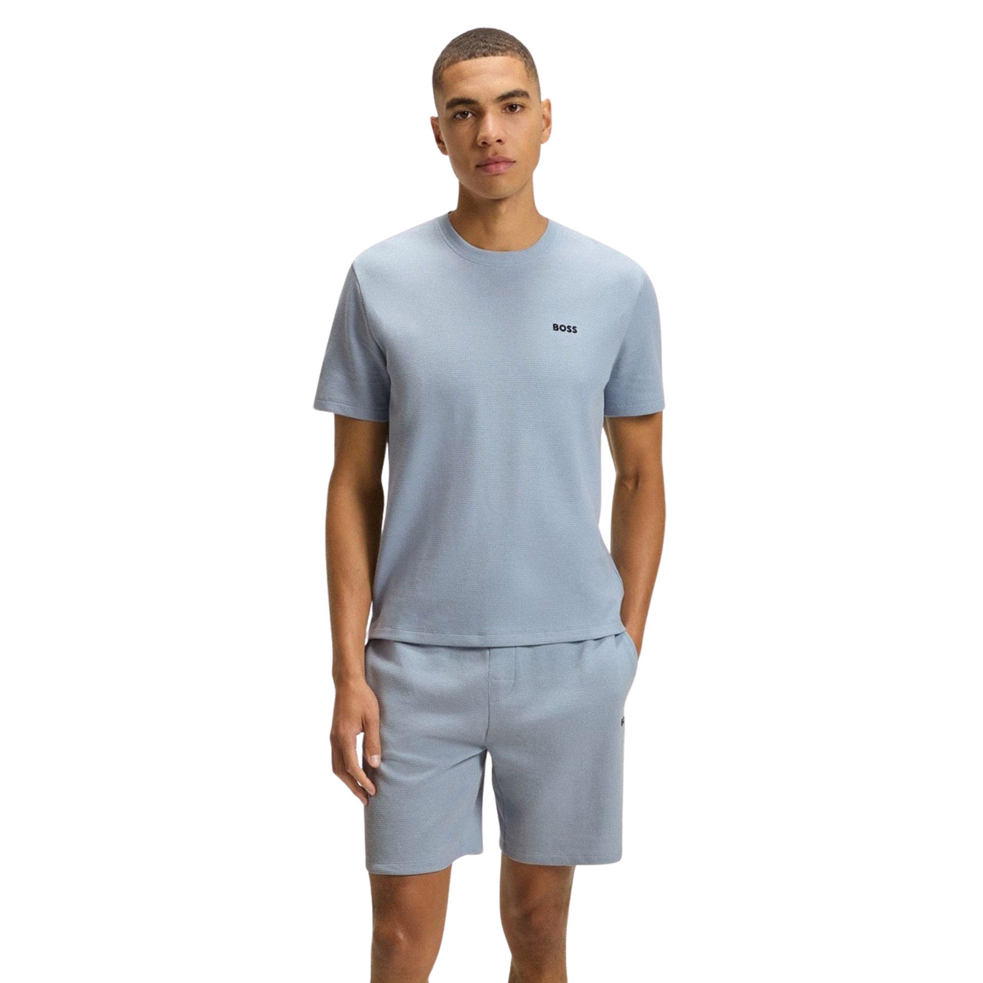Boss Waffle T-shirt Heren
