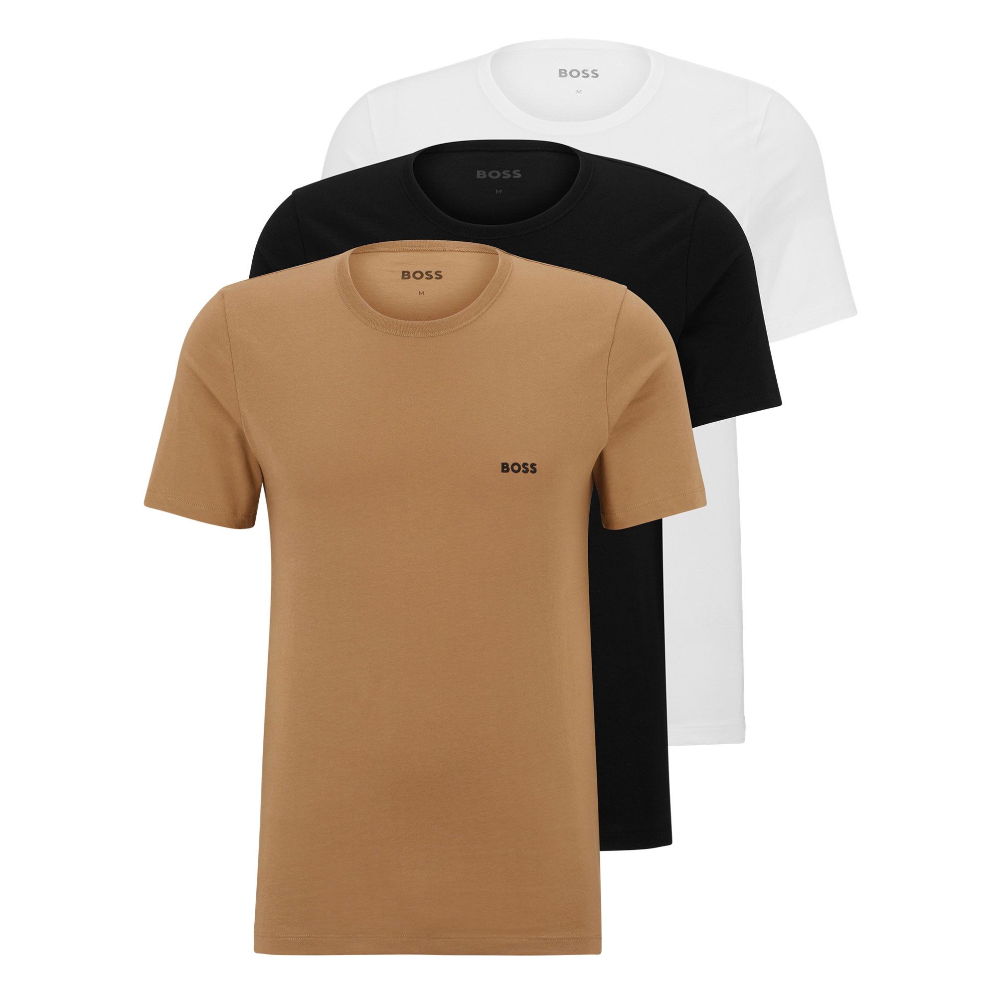 Boss Classic Crew Neck T-shirt Heren (3-pack)