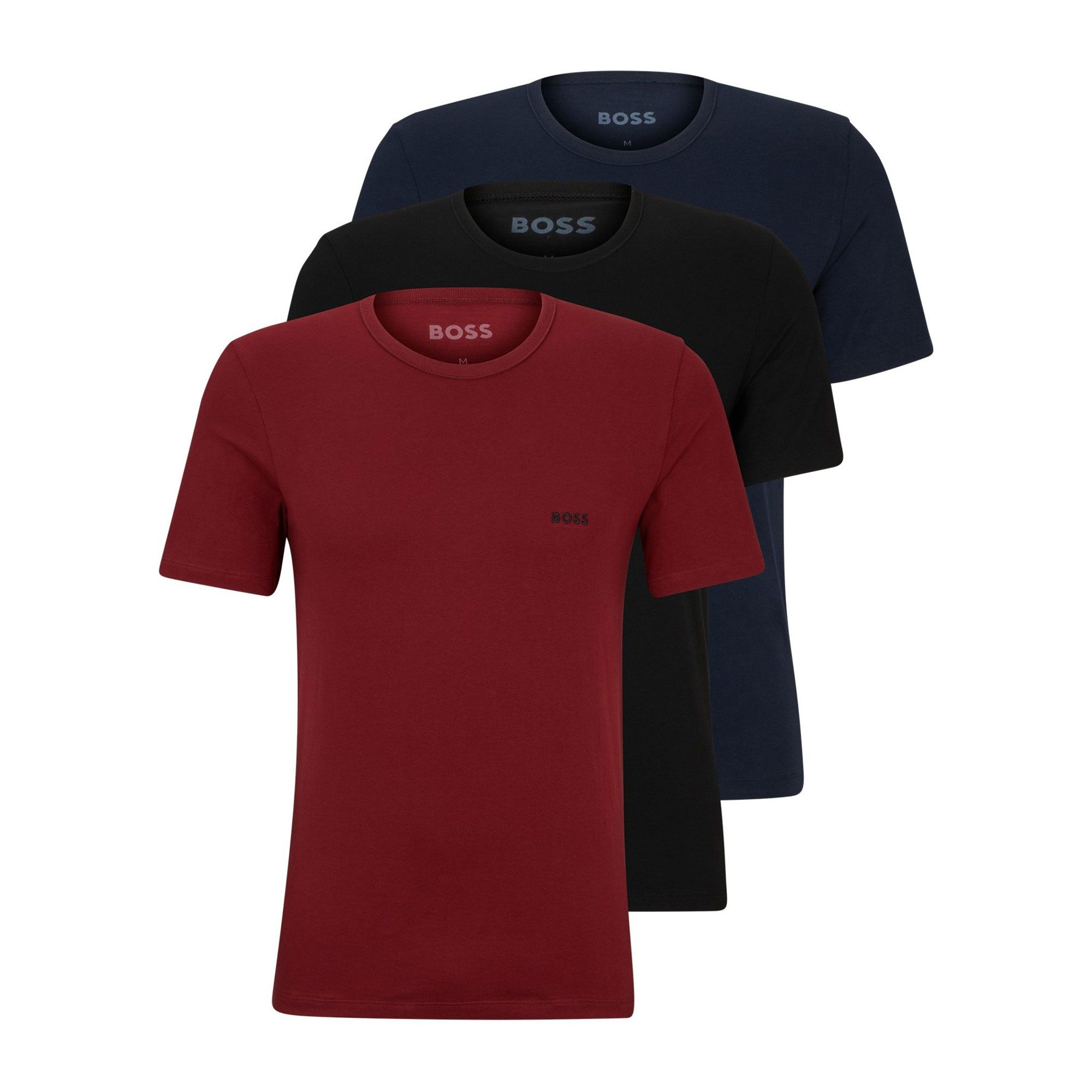 Boss Classic Crew Neck T-shirt Heren (3-pack)