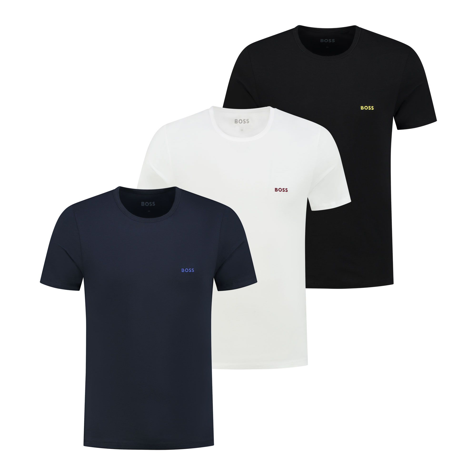 Boss Classic Crew Neck T-shirt Heren (3-pack)