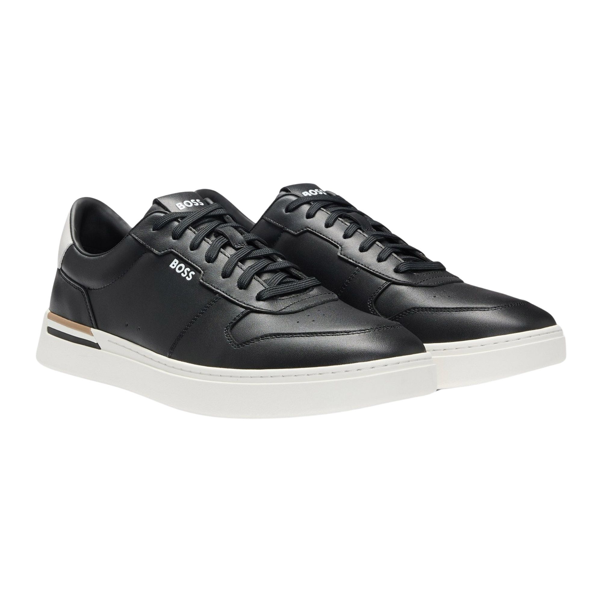 Baskets Boss Clint Tenn Leather Hommes