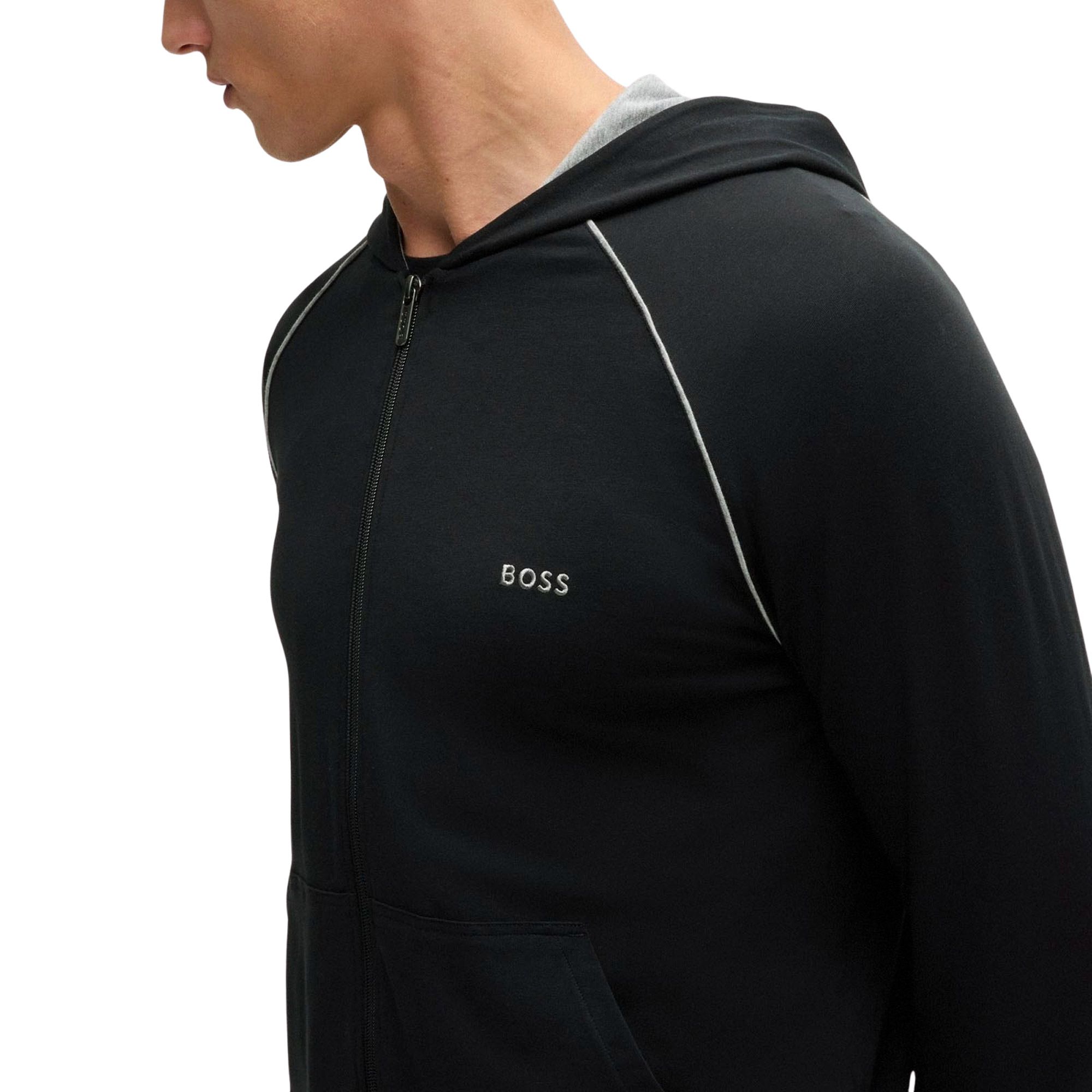 Boss Mix&Match Hooded Sweatvest Heren