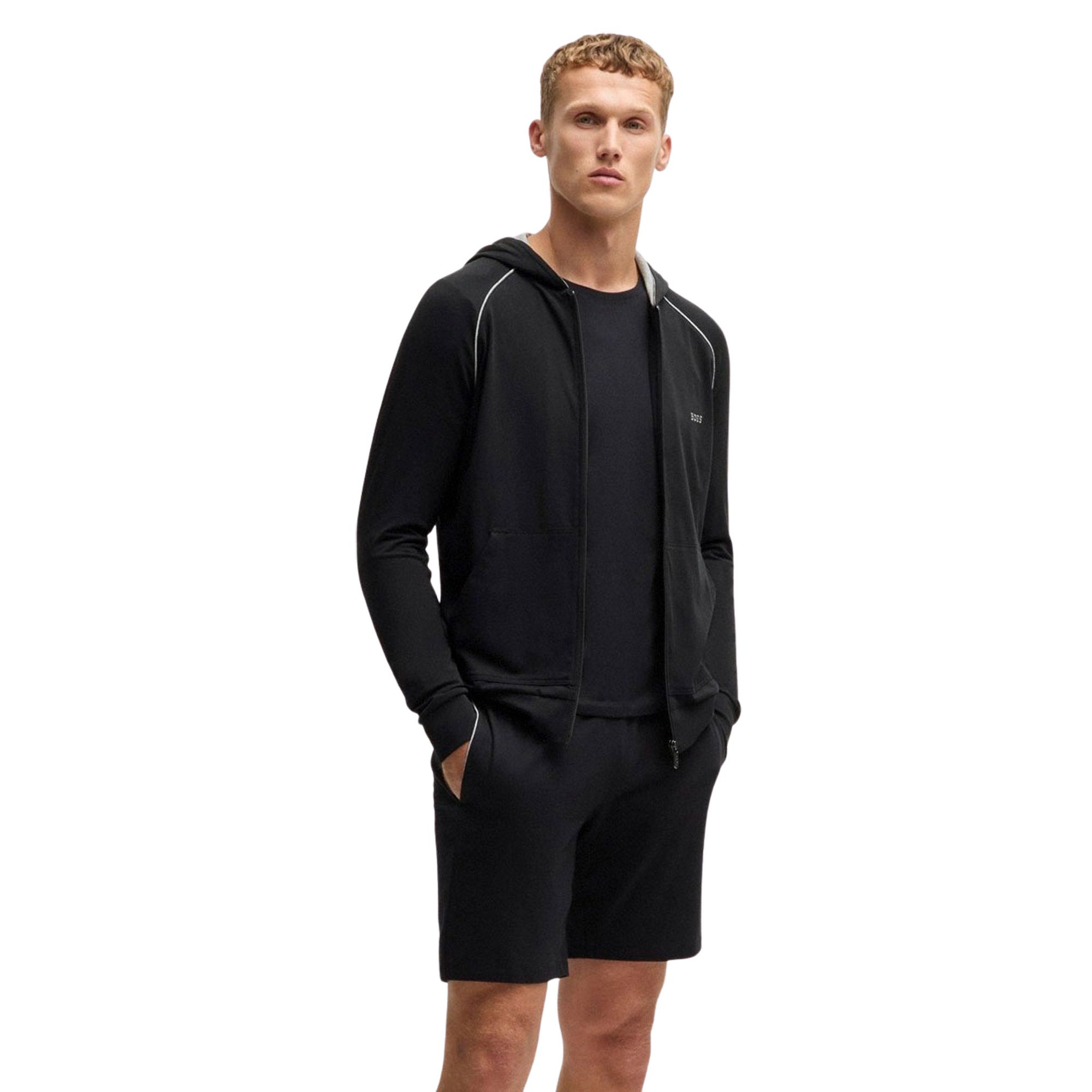 Boss Mix&Match Hooded Sweatvest Heren