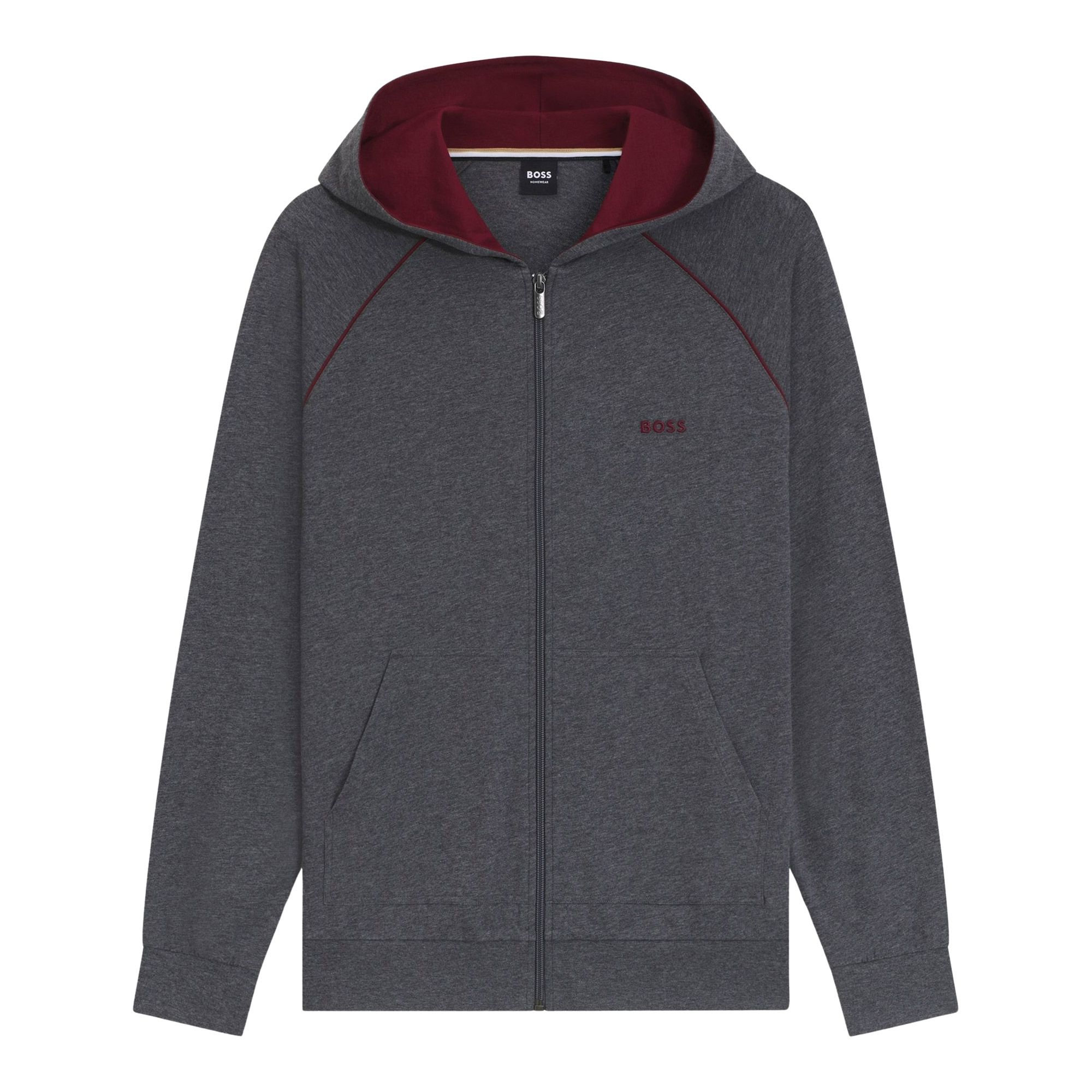 Boss Mix & Match Hooded Sweatvest Heren
