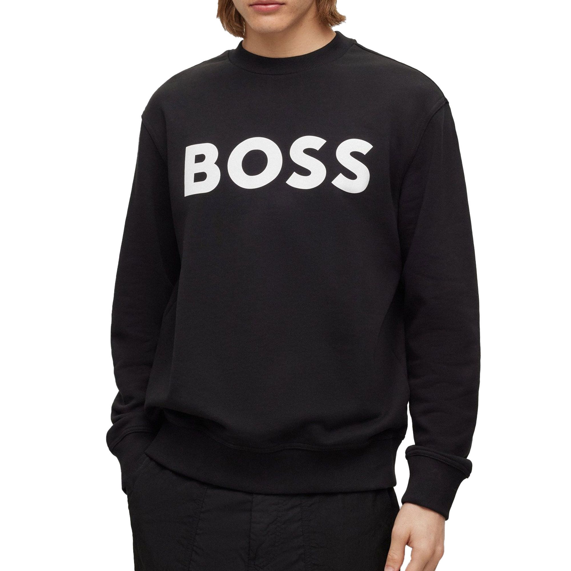 Boss Basic Crew Sweater Heren