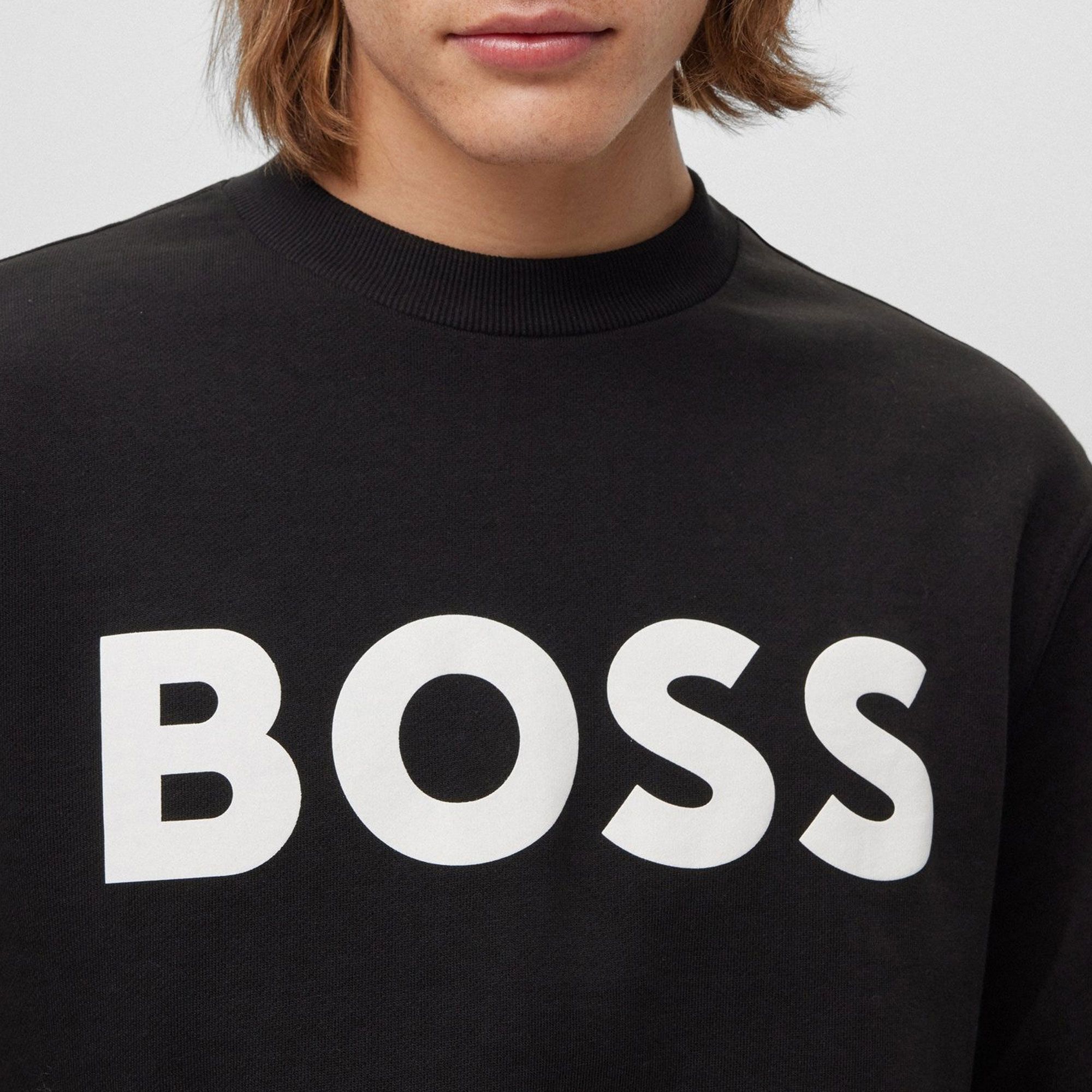 Boss Basic Crew Sweater Heren