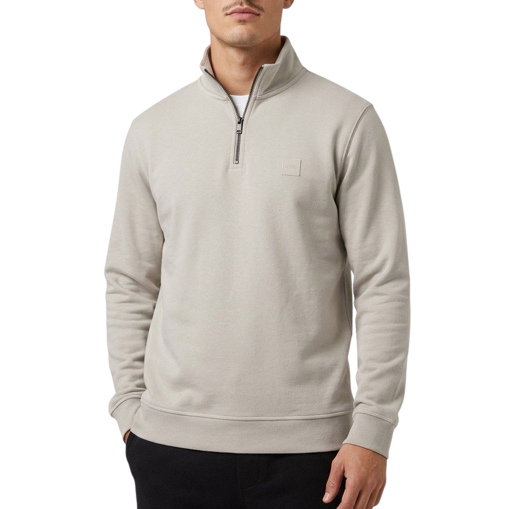 Boss Kanobix Half Zip Sweater Heren