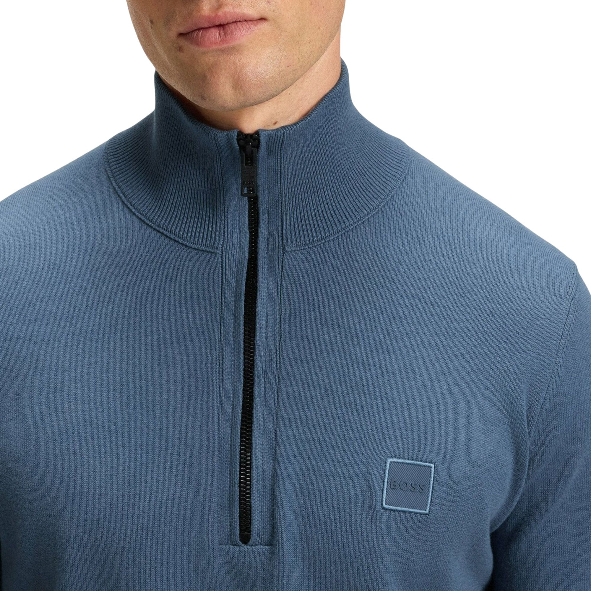 Boss Kanobix Half Zip Sweater Heren | PlutoSport