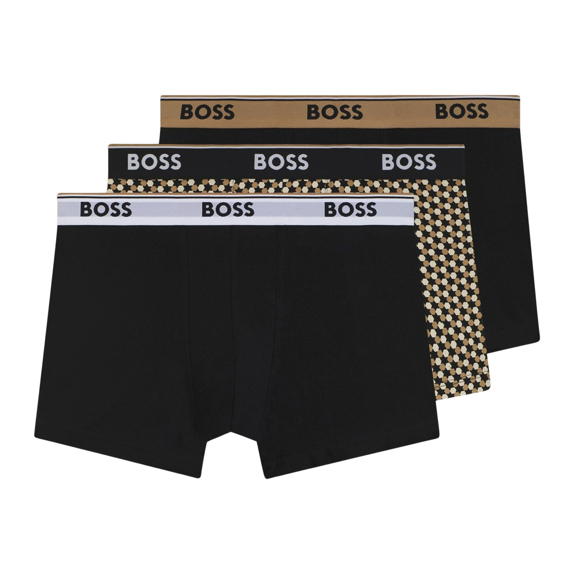 Caleçon Boss Power Design Trunk Hommes (3-pack)